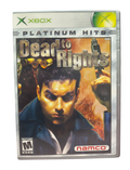 2002 Namco Microsoft Xbox Dead to Rights Xbox Platinum Hits Complete CIB