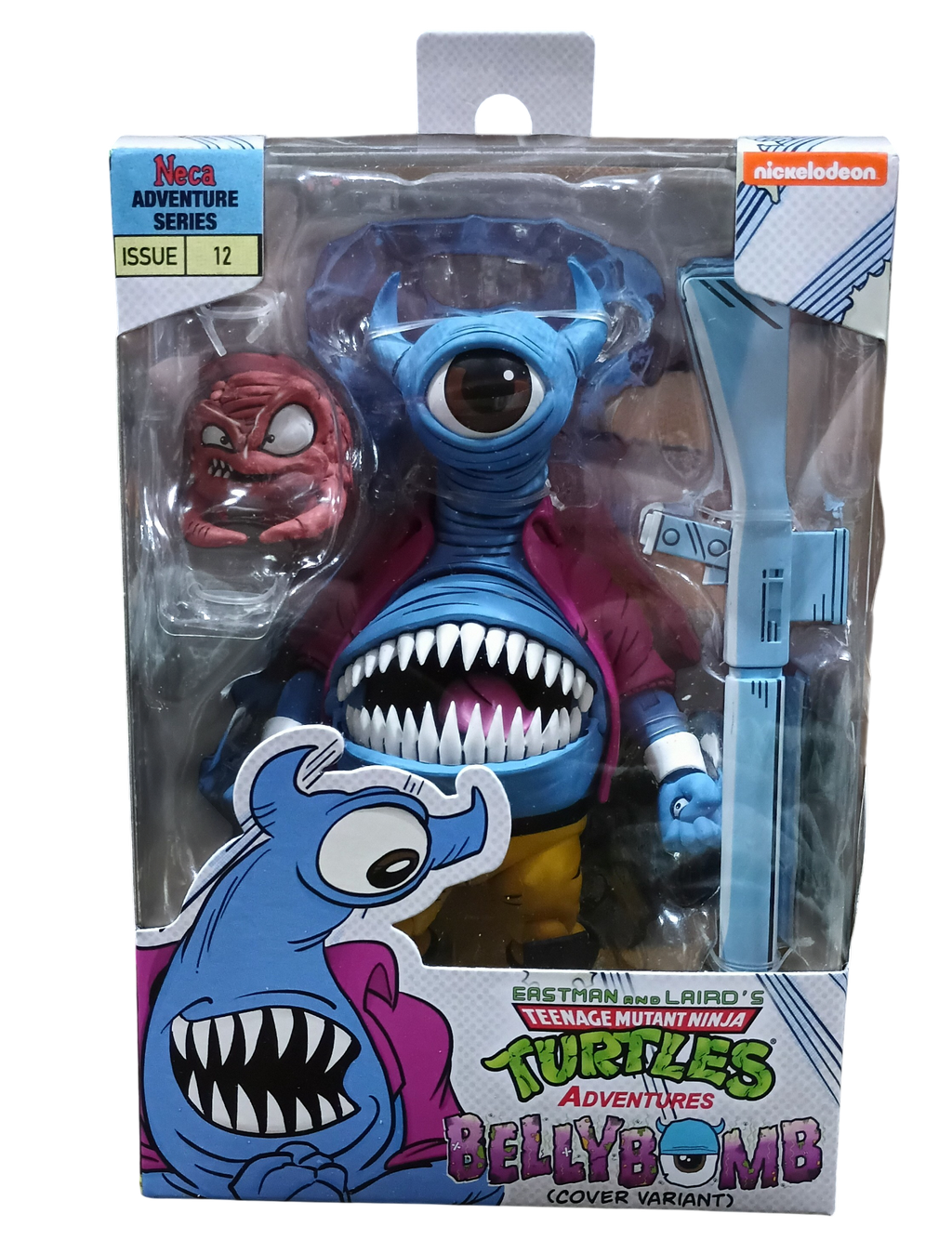 NECA TMNT Teenage Mutant Ninja Turtles Adventures Bellybomb Cover Variant