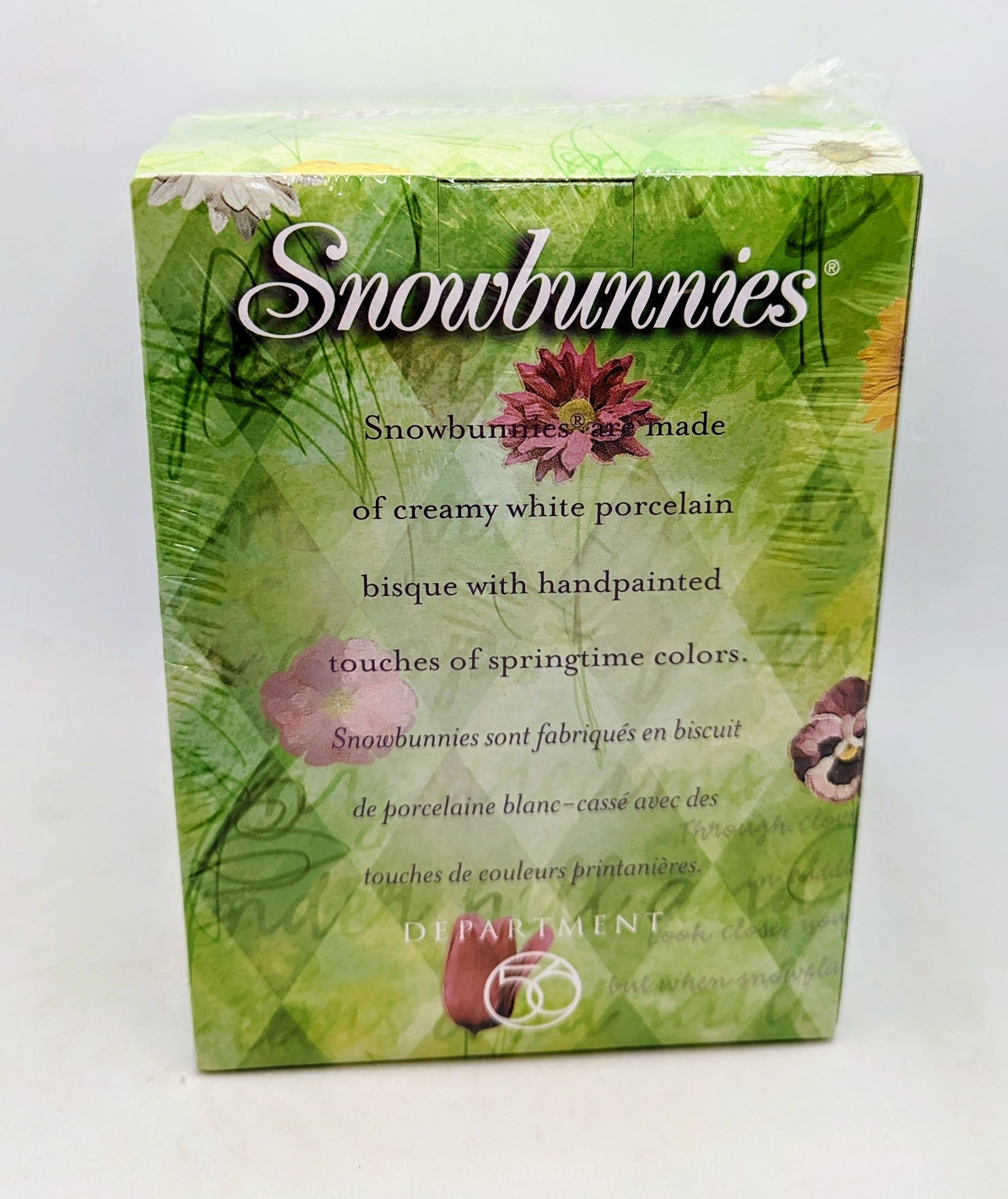 Department 56 Snowbunnies Showers Bring Flowers 56.26368 Waterglobe Figurine image 2