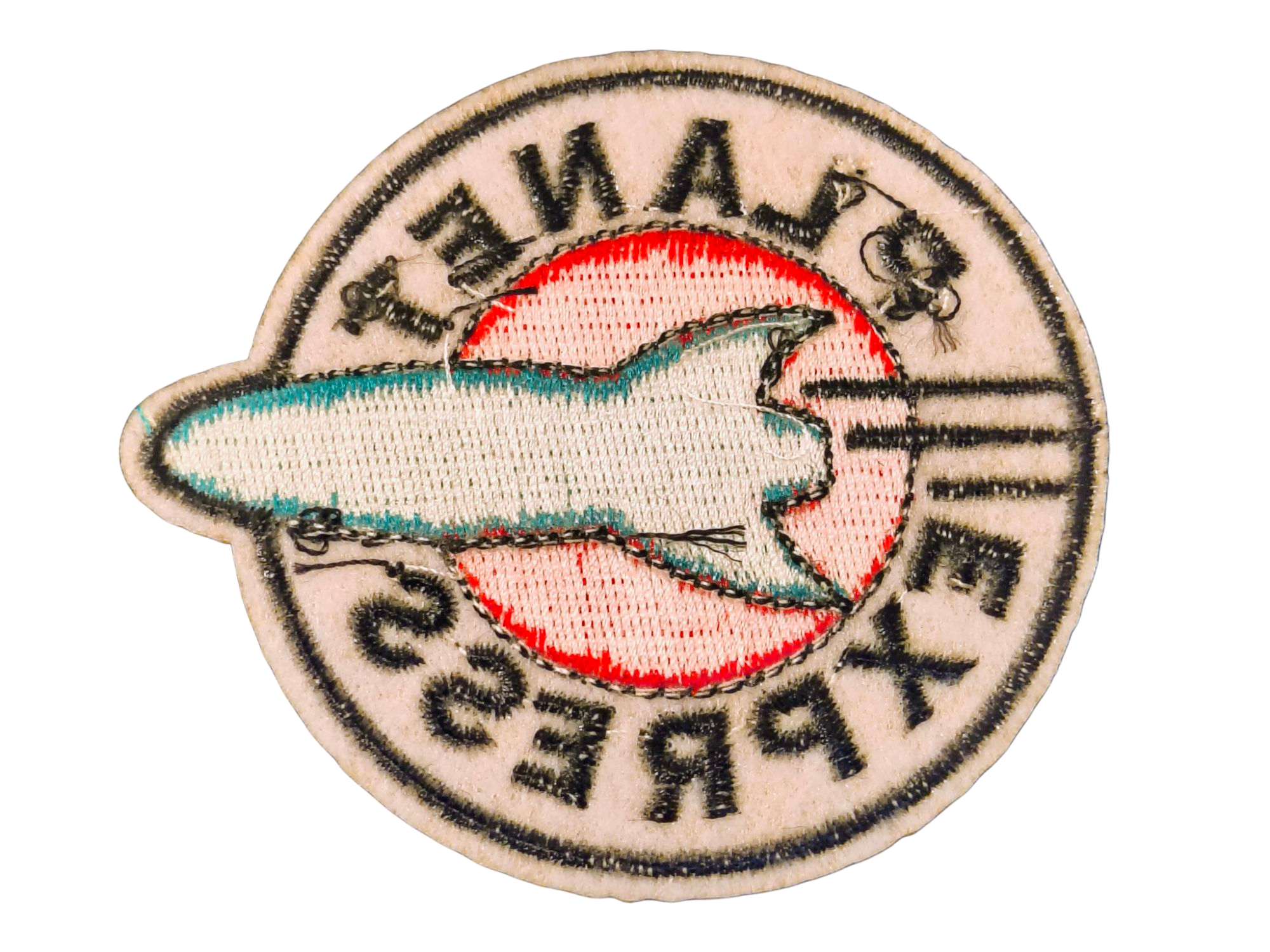 Fox Futurama Planet Express Logo Embroidered Iron On 3" Patch image 2