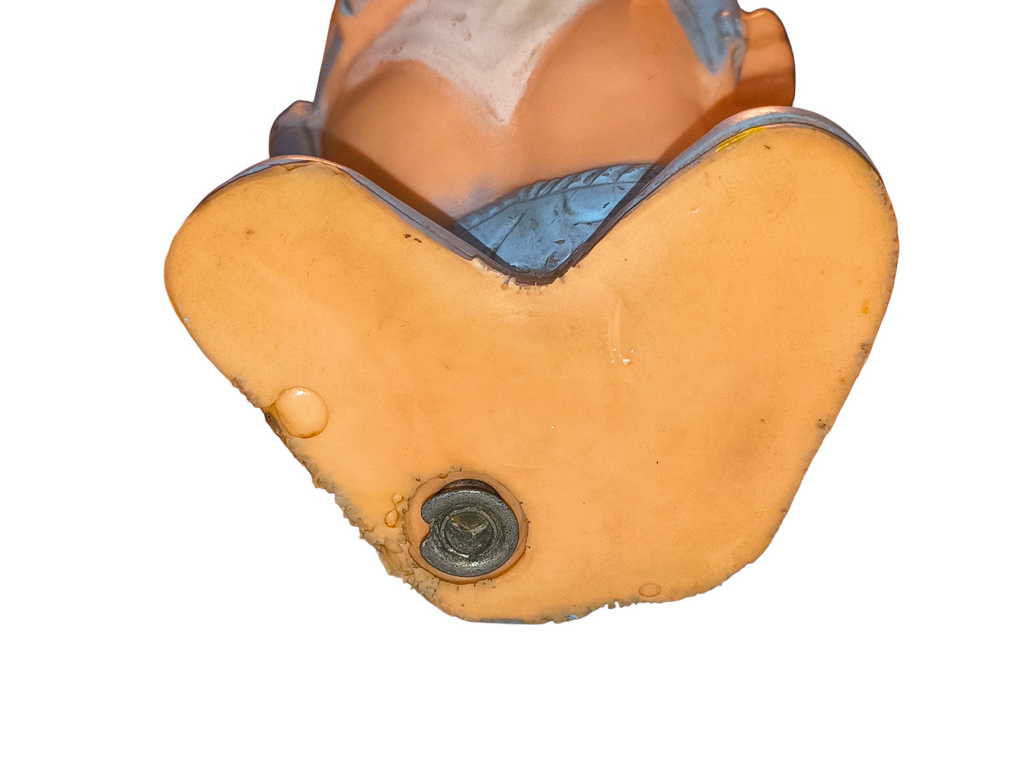Vintage 50's Alan Jay Grumpy Cowboy Squeak Doll Rubber Vinyl Boy Doll image 6