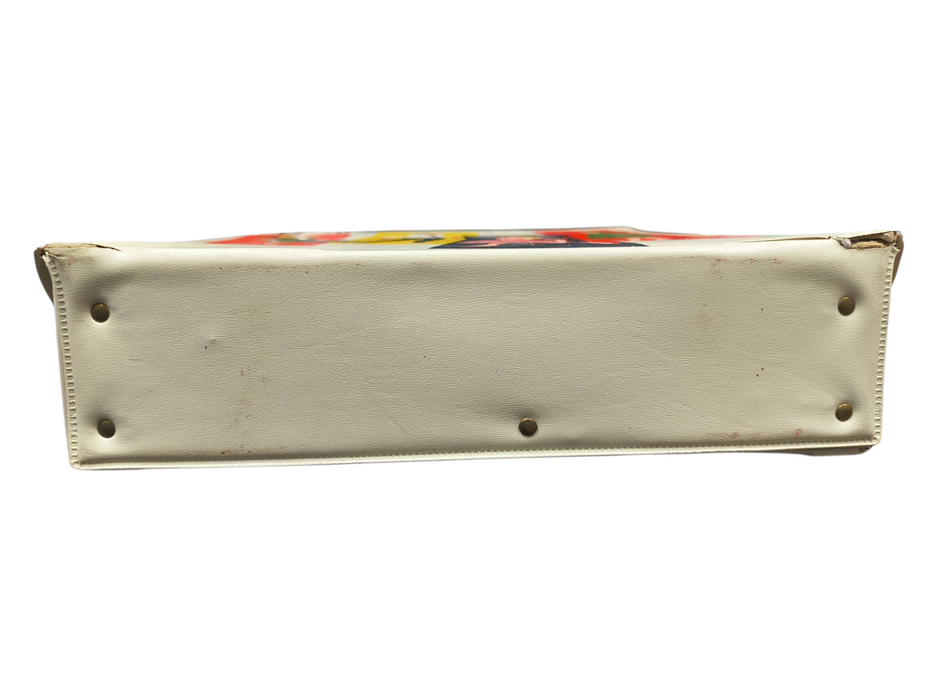 1961 Mattel Ponytail Barbie Doll Case White w/ Handle And Drawer image 6
