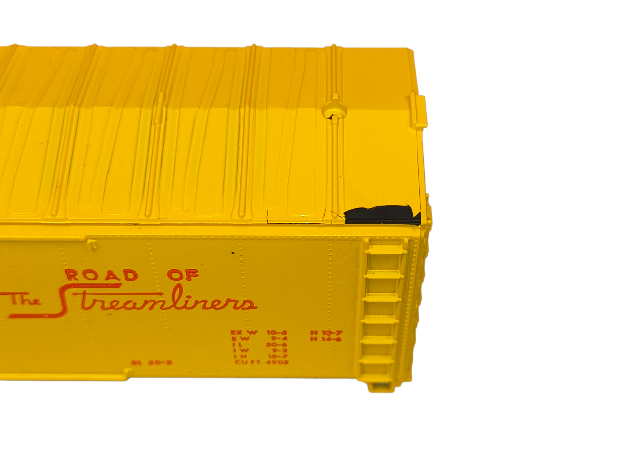 Roundhouse B55 Union Pacific 50' Plug Door Boxcar Road #499444 HO Scale image 3