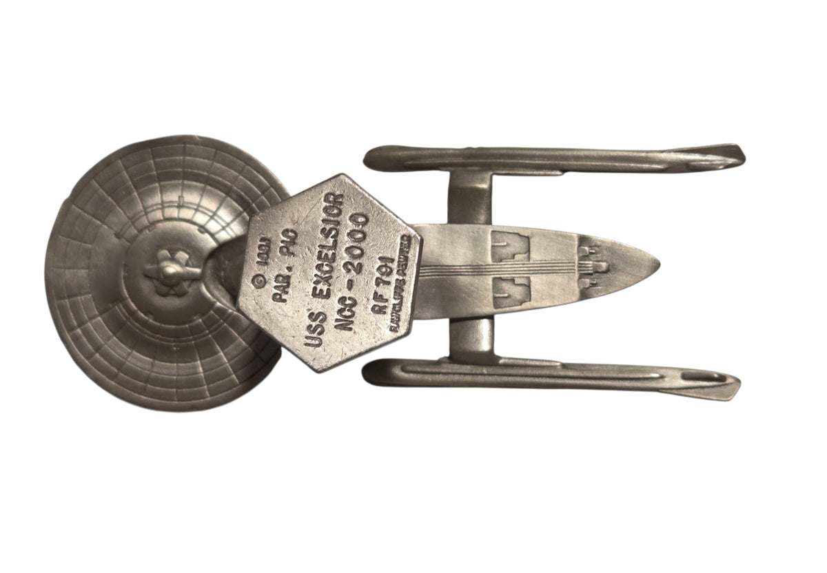 1991 Rawcliffe Fine Pewter Star Trek Classic Movies USS Excelsior NCC-2000 image 4
