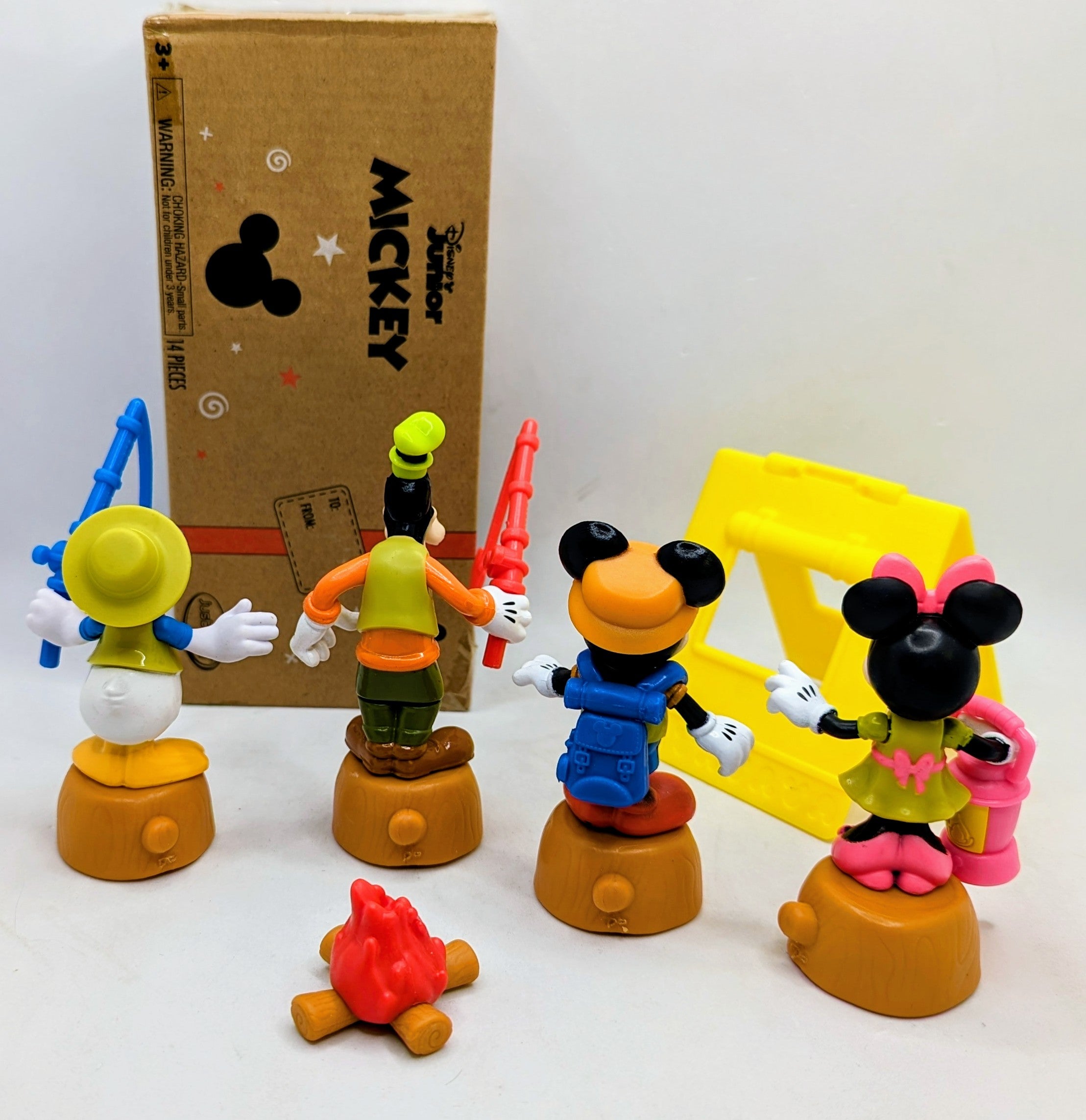 Just Play Disney Junior Mickey Mouse Funhouse Camping Figure Set image 2