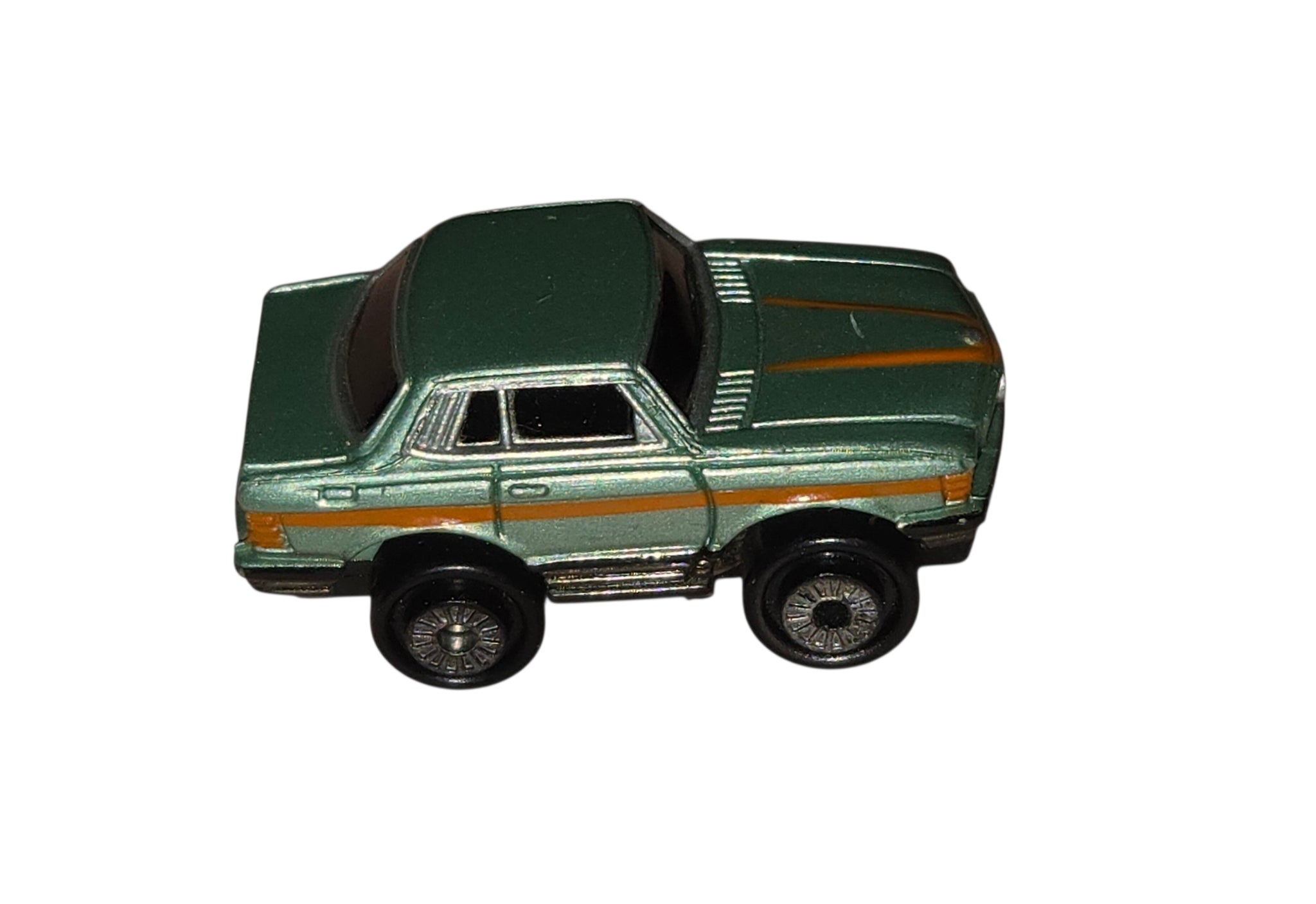 1989 Galoob Micro Machines Mercedes-Benz 450SLC Green Metallic Car