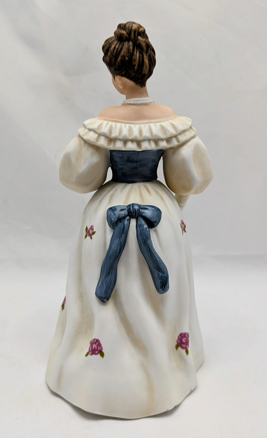 Vintage Homco 1463 Victorian Lady With Feather Figurine 8" image 2