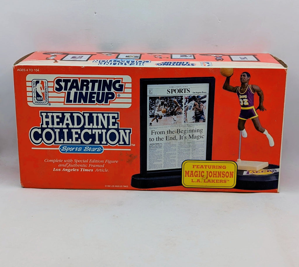 1992 Kenner Starting Lineup Headline Collection Magic Johnson LA Lakers