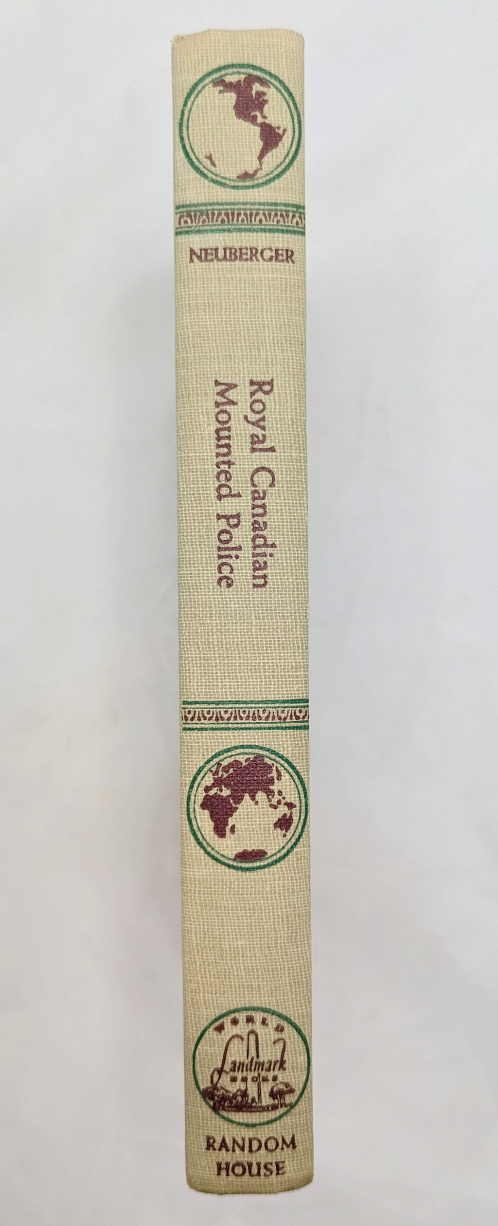 1953 Landmark Royal Canadian Mounted Police By Richard L. Neuberger - HC image 2