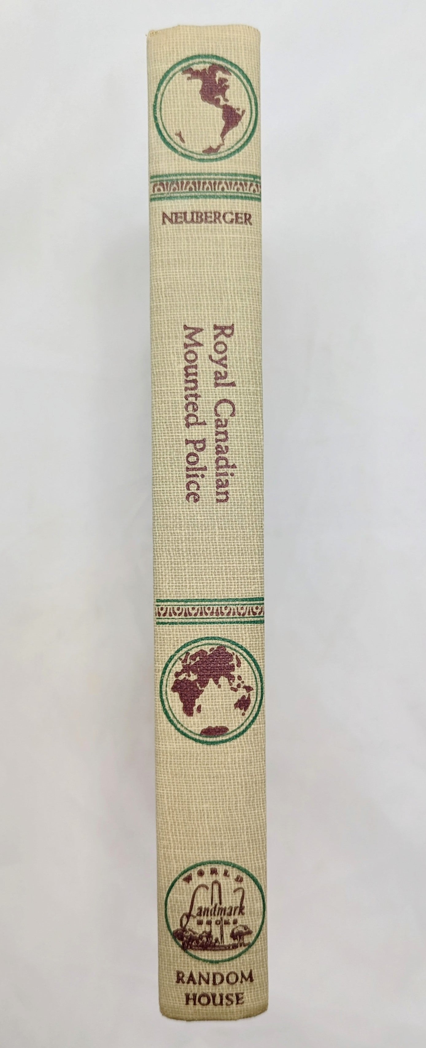 1953 Landmark Royal Canadian Mounted Police By Richard L. Neuberger - HC image 2