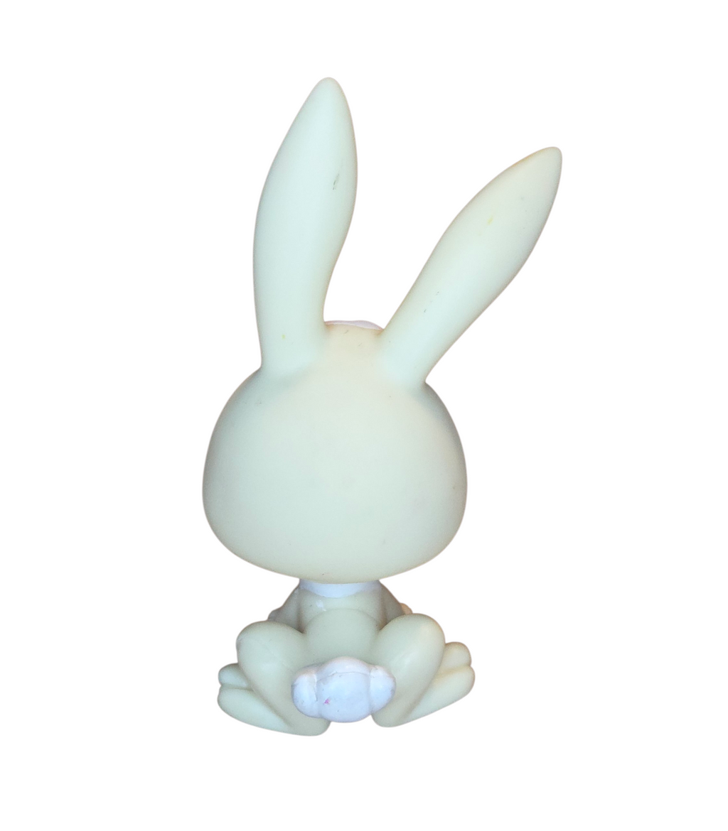 2004 Littlest Pet Shop LPS #178 Yellow Bunny Rabbit Green Eyes 1st Generation image 2
