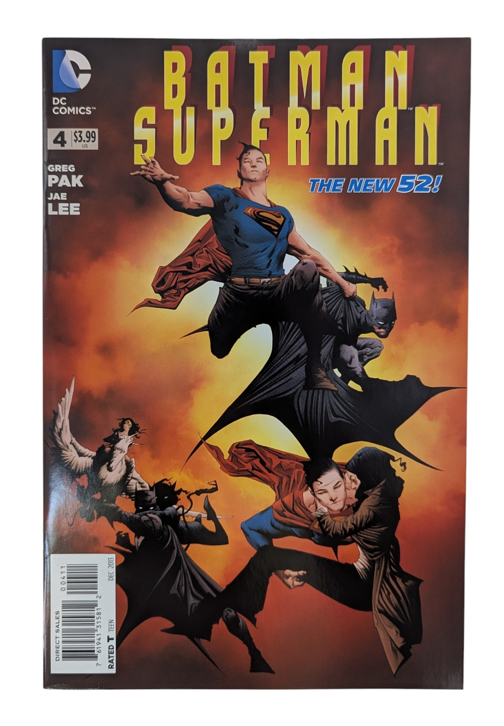 2013 DC Comics Batman Superman #4 Comic Book