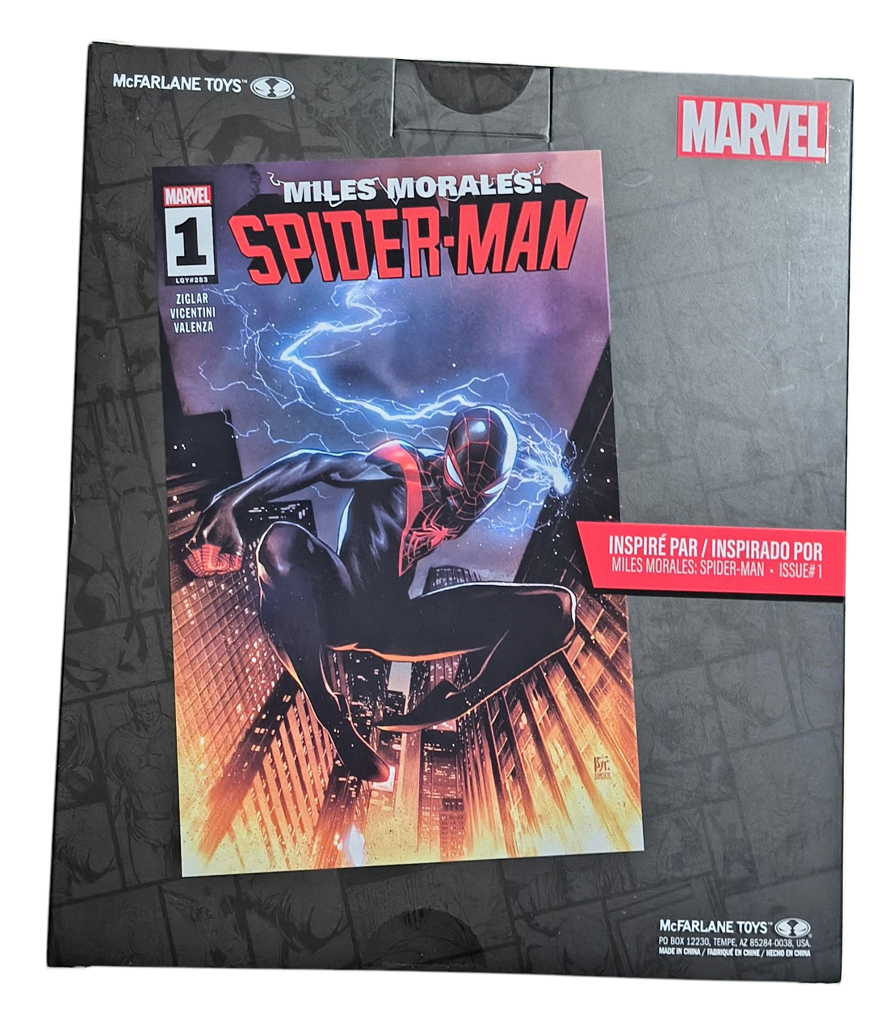 2024 McFarlane Toys Marvel Comics Spiderman Miles Morales Statue Spider-Man #1 image 2