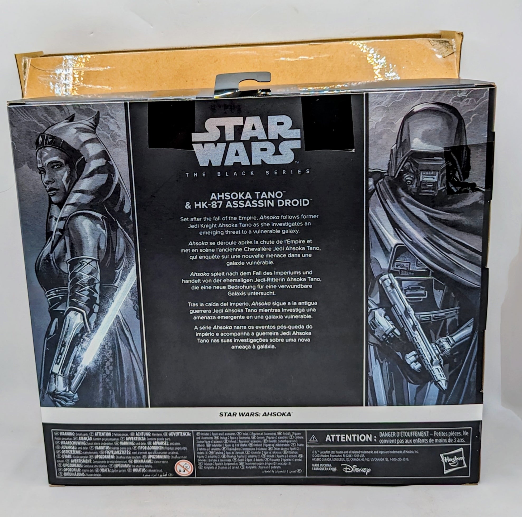 Hasbro Star Wars Black Series 6" Ahsoka Tano & HK-87 Assassin Droid image 2