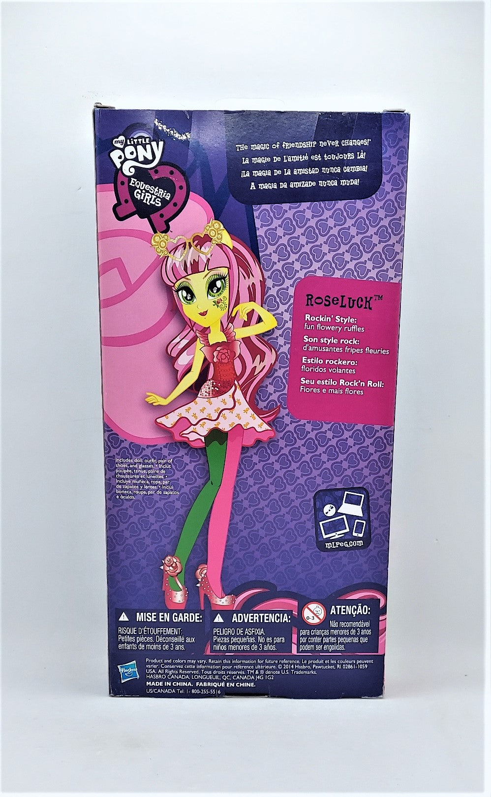 2014 My Little Pony Equestria Girls Rainbow Rocks Roseluck - 9" image 2