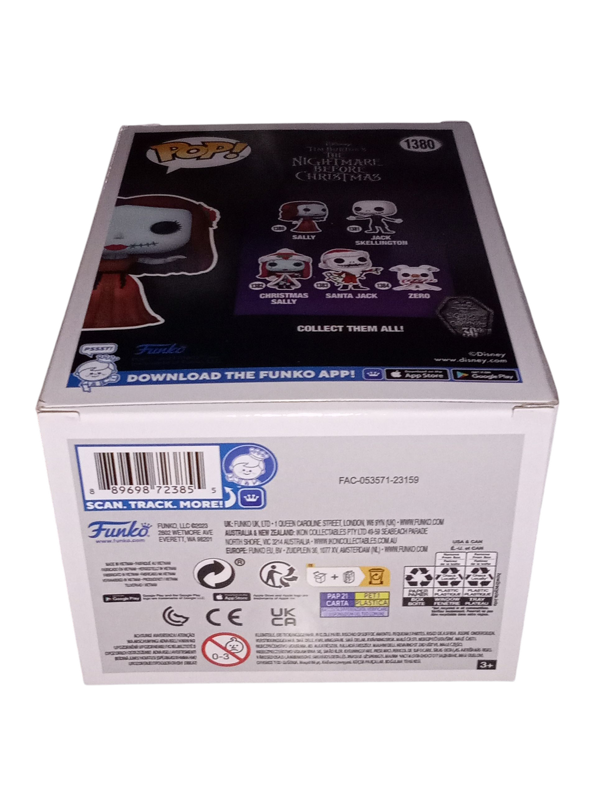 Funko Pop! Disney Nightmare Before Christmas 30th Anniversary Sally #1380 image 4