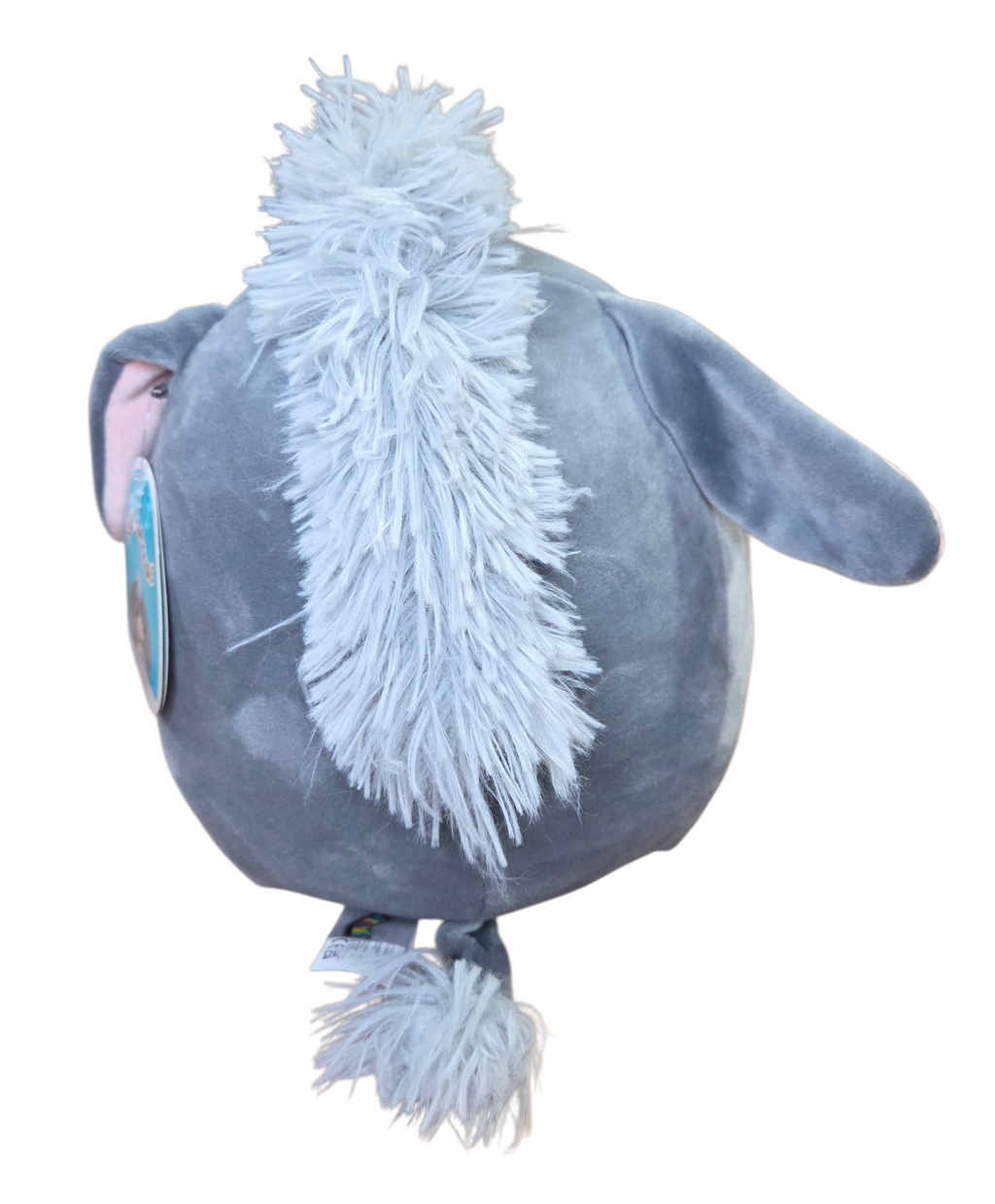 Kellytoy Squishmallows Jason Donkey 12” Gray Hair Plush image 2