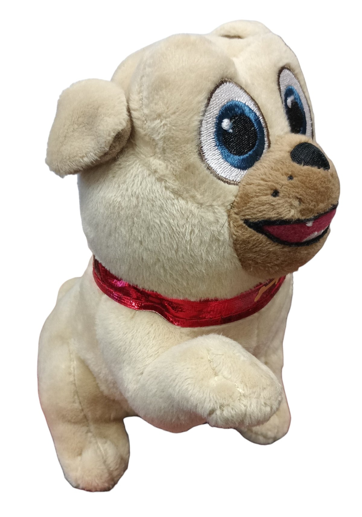 Disney Junior Puppy Dog Pals 6” Sitting Up Rolly Plush Toy Stuffed Animal image 2