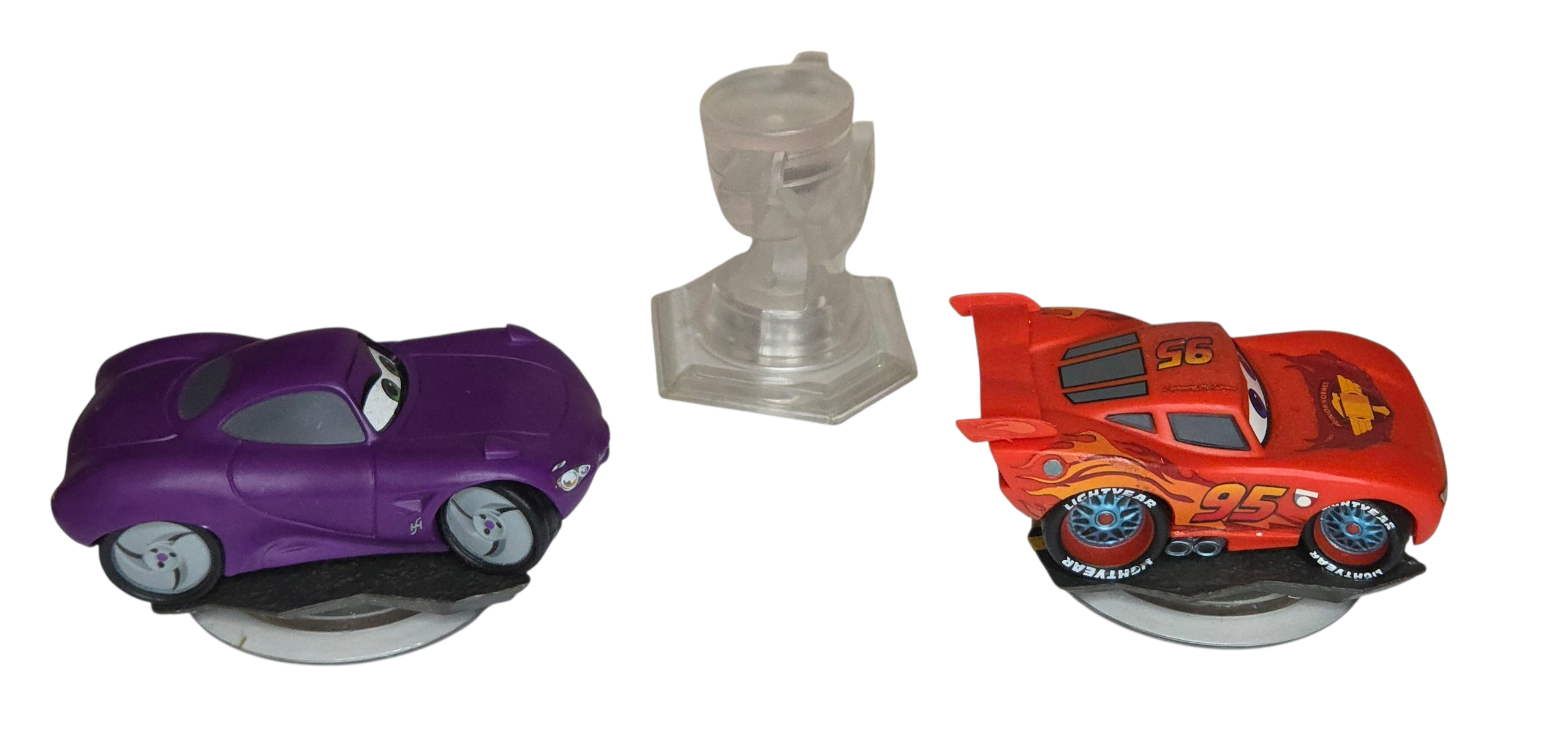Disney Infinity Cars Lightning McQueen and Holley Shiftwell Playset Pack image 4