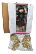 2002 Paradise Galleries Treasury Collection Christmas Jewel Fairy Porcelain Doll