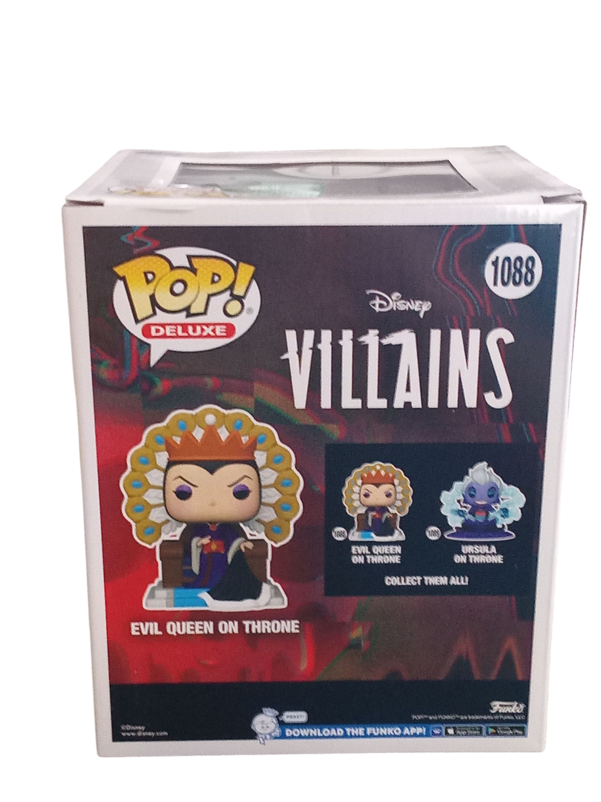 Funko Pop! Deluxe Disney Villians Snow White Evil Queen on Throne #1088 image 2