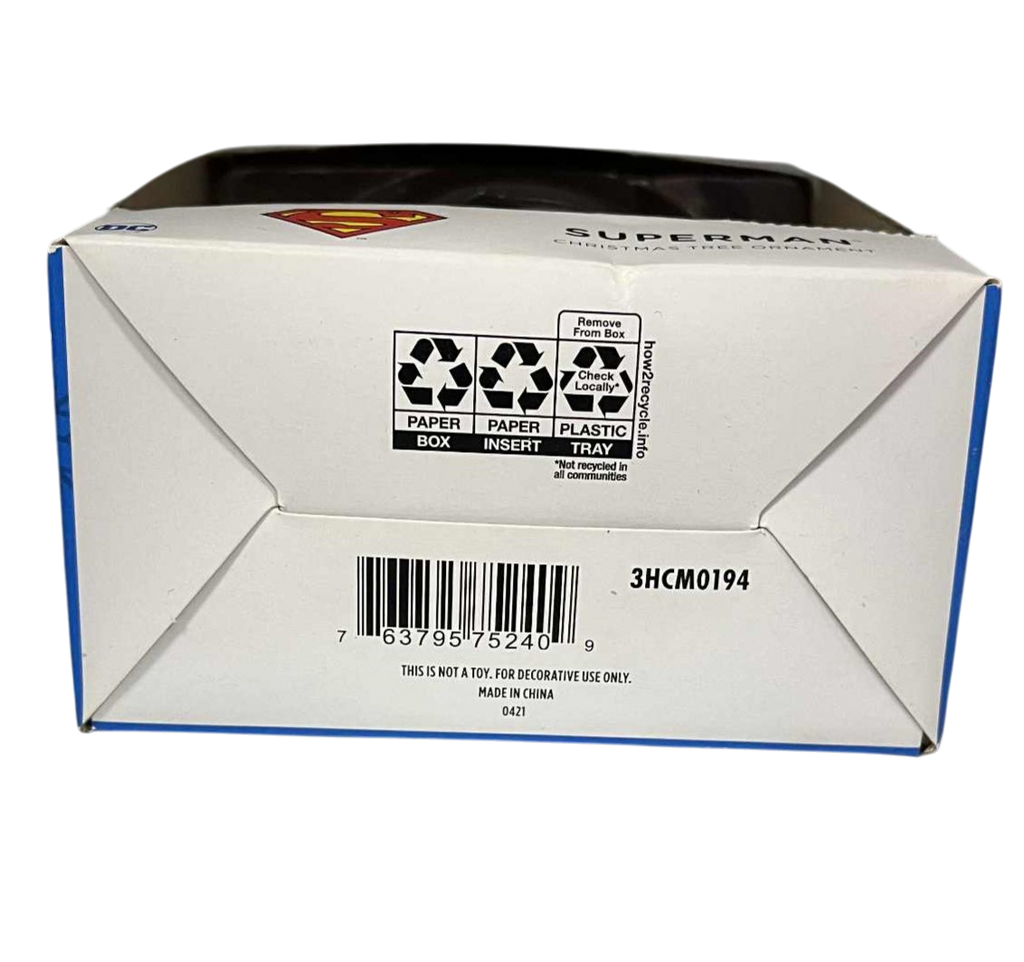 2021 Hallmark Funko Pop DC Comics Superman Christmas Ornament Walmart Exclusive image 6