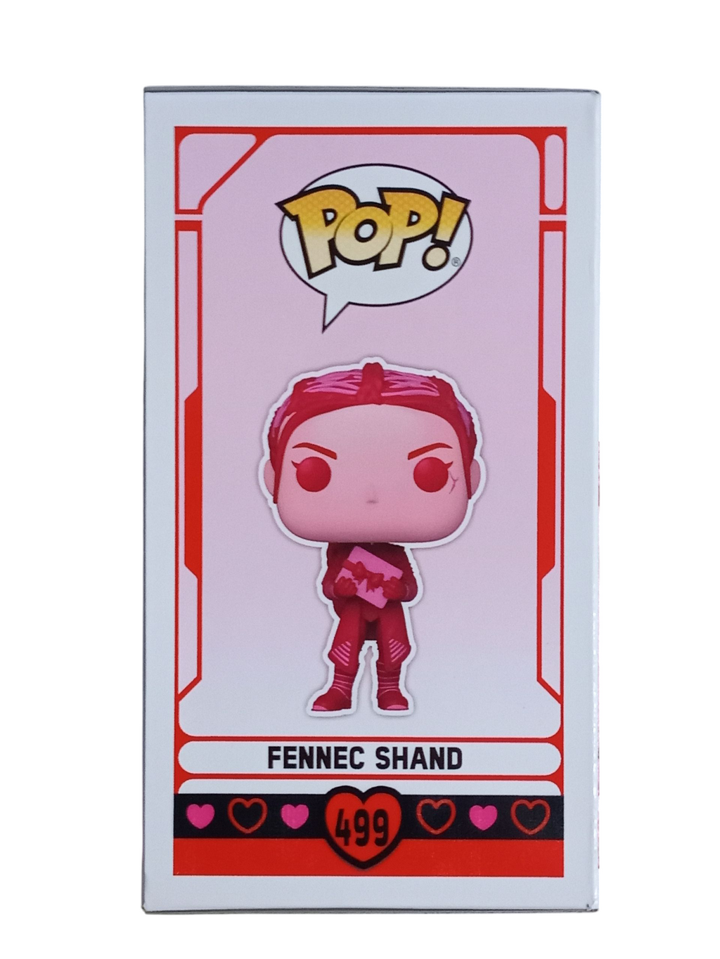 Funko Pop Star Wars #499 Fennec Shand Valentine Special Edition Vinyl Figure image 3