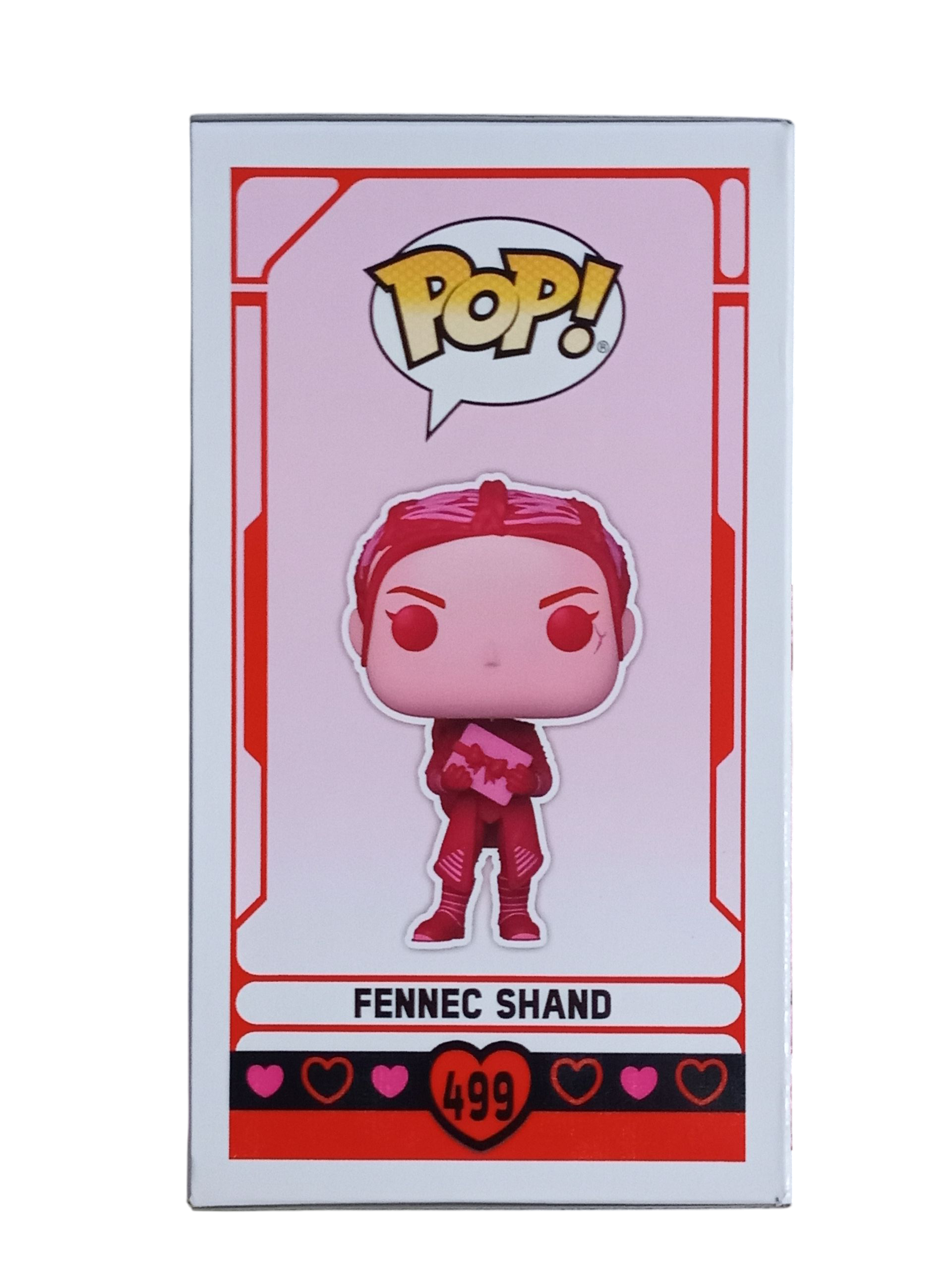 Funko Pop Star Wars #499 Fennec Shand Valentine Special Edition Vinyl Figure image 3