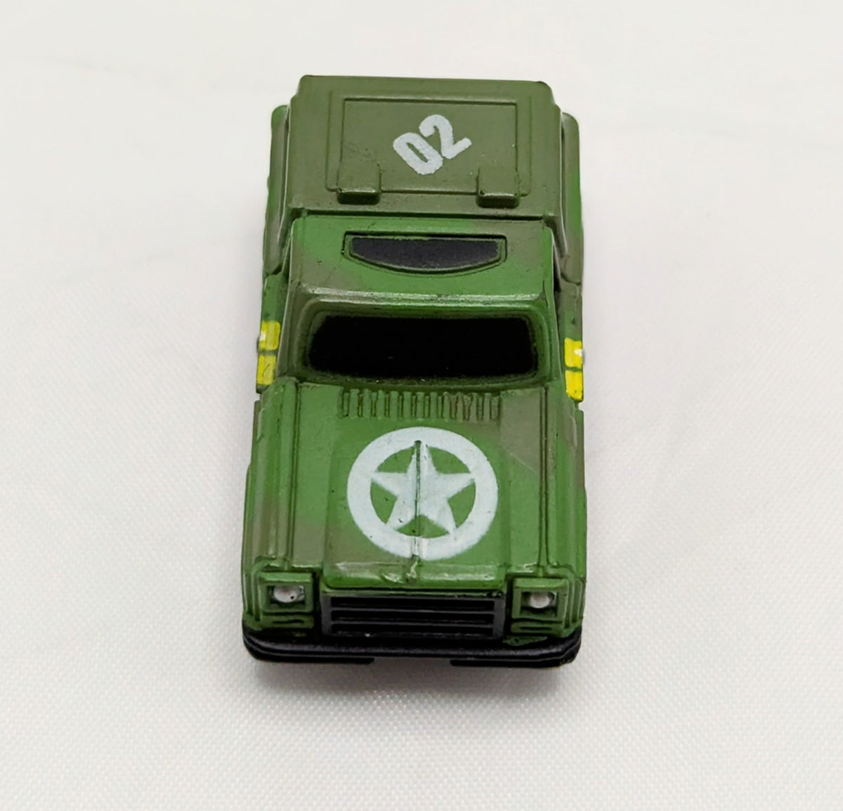1989 Galoob Micro Machines Green Army Chevy Blazor 4x4 image 3