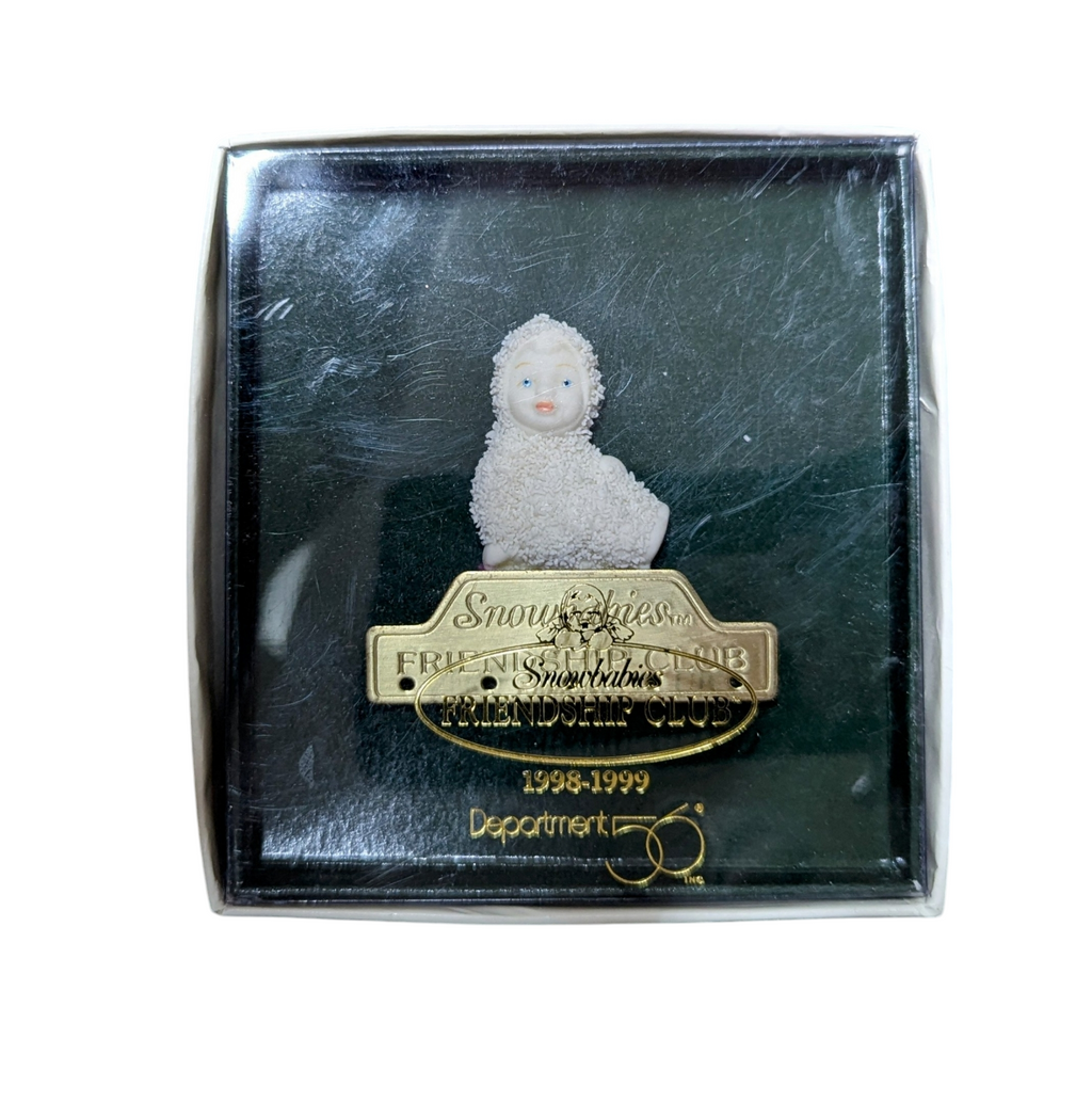 1998 Department 56 Snowbabies Friendship Club Pin