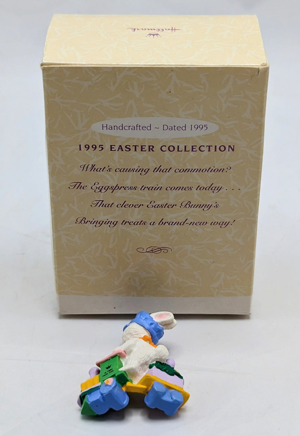 1995 Hallmark Easter Collection Easter Eggspress Ornament image 2