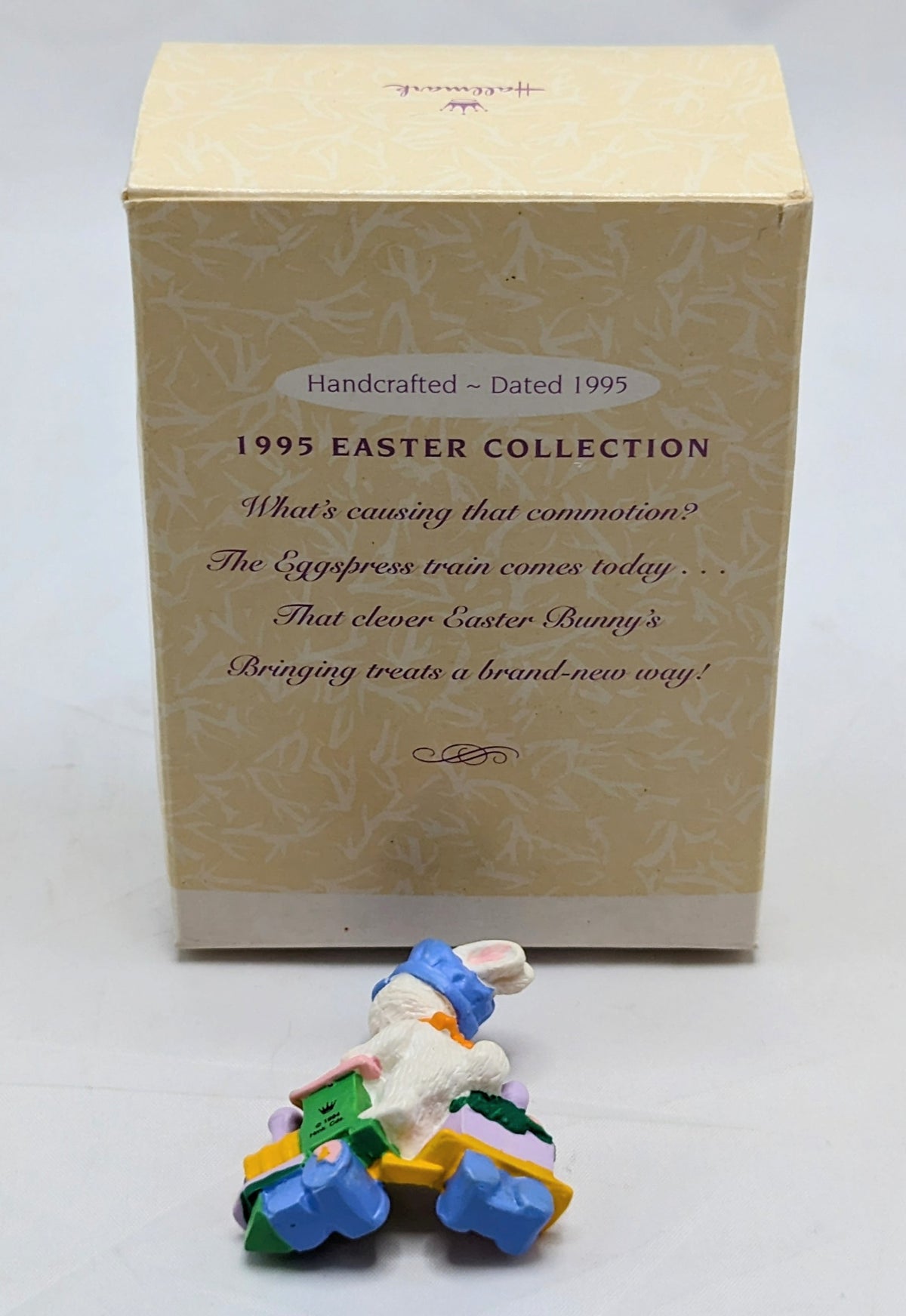 1995 Hallmark Easter Collection Easter Eggspress Ornament image 2