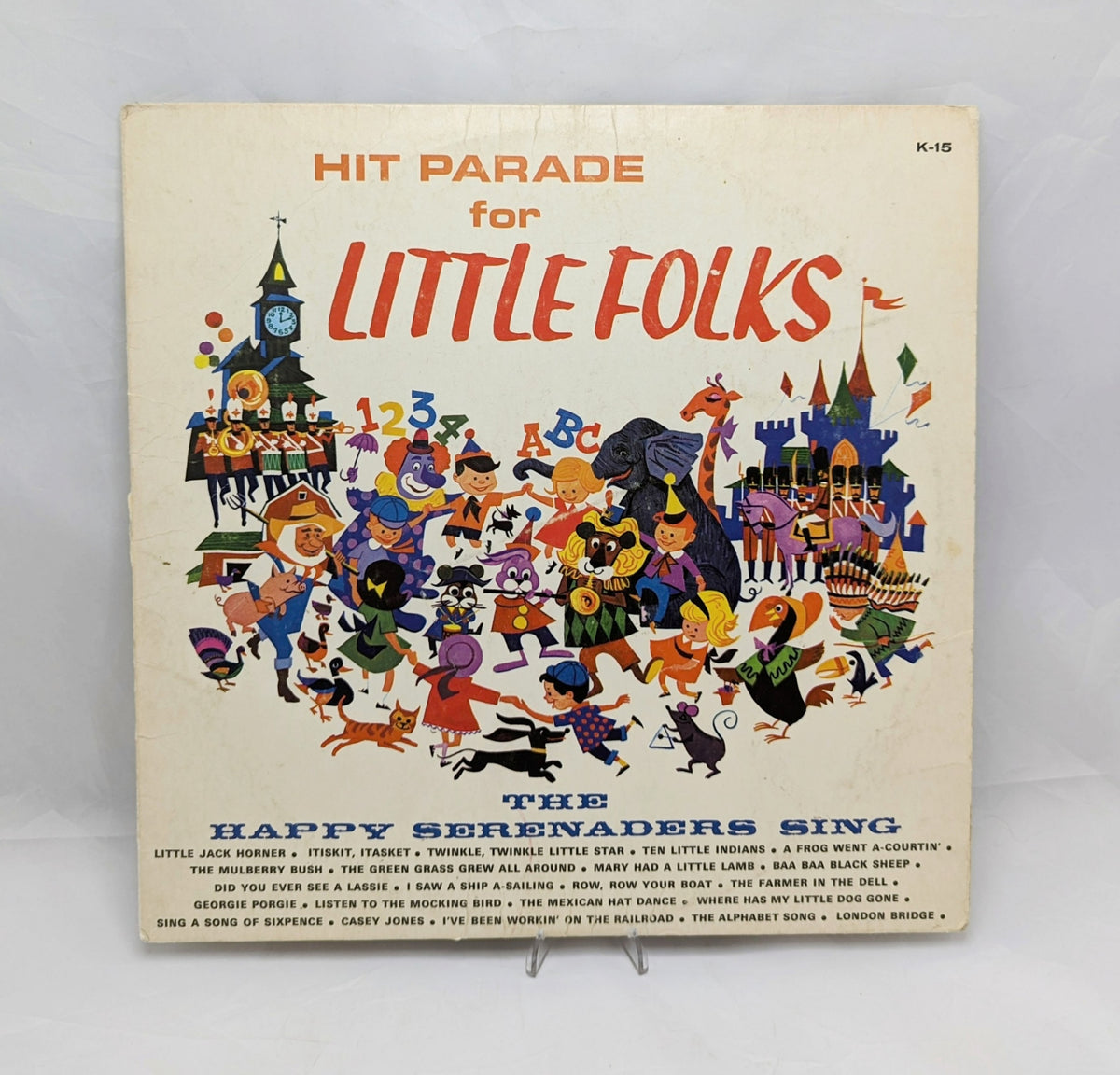 Vintage Peter Rabbit The Hit Parade For Little Folks Vinyl Record LP 33