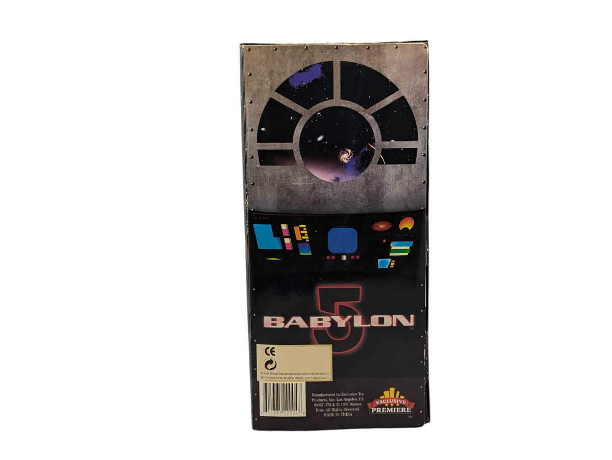 1997 Babylon 5 Vir Exclusive Premiere 9" Stephen Furst Signed Action Figure image 4