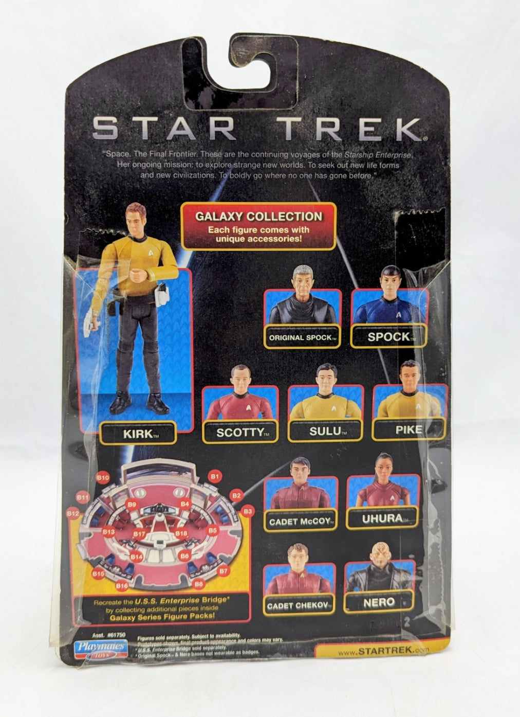 2009 Playmates Star Trek Galaxy Collection Scotty Action Figure 3.75 Inch image 2