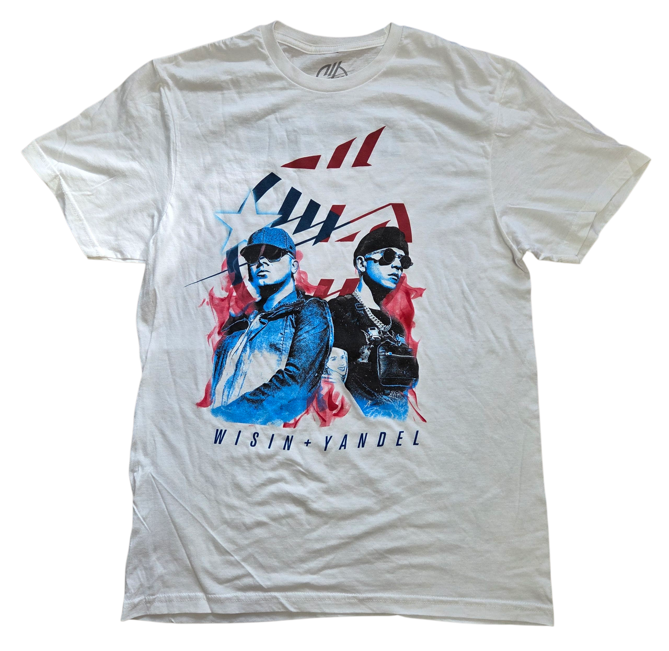 Wisin Y Yandel 2022 World Tour Shirt La Ultima Misión Rap T-Shirt Size Medium