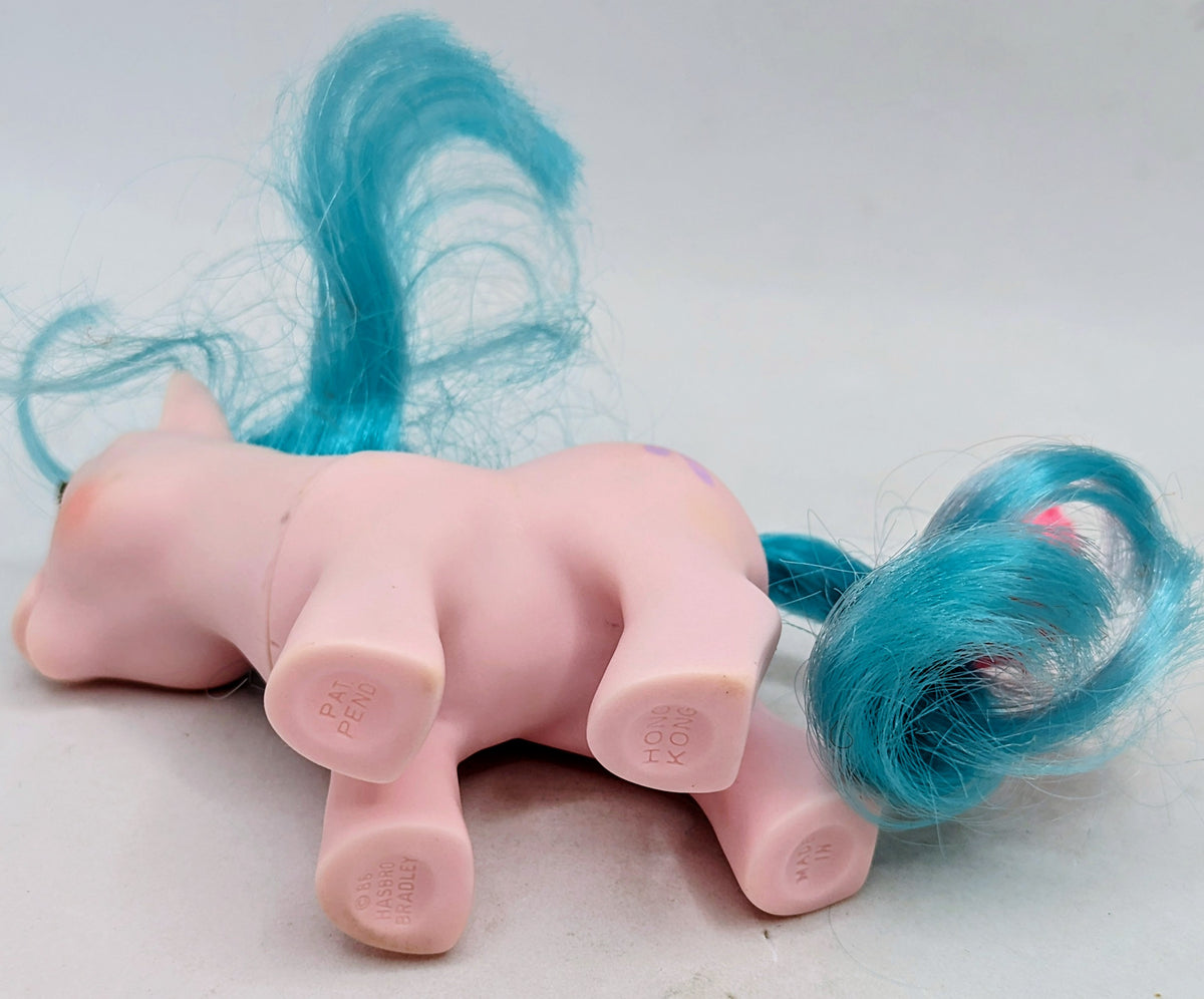 1986 Hasbro My Little Pony MLP G1 Beddy Bye Eyes BBE Baby Half Note Hong Kong image 3