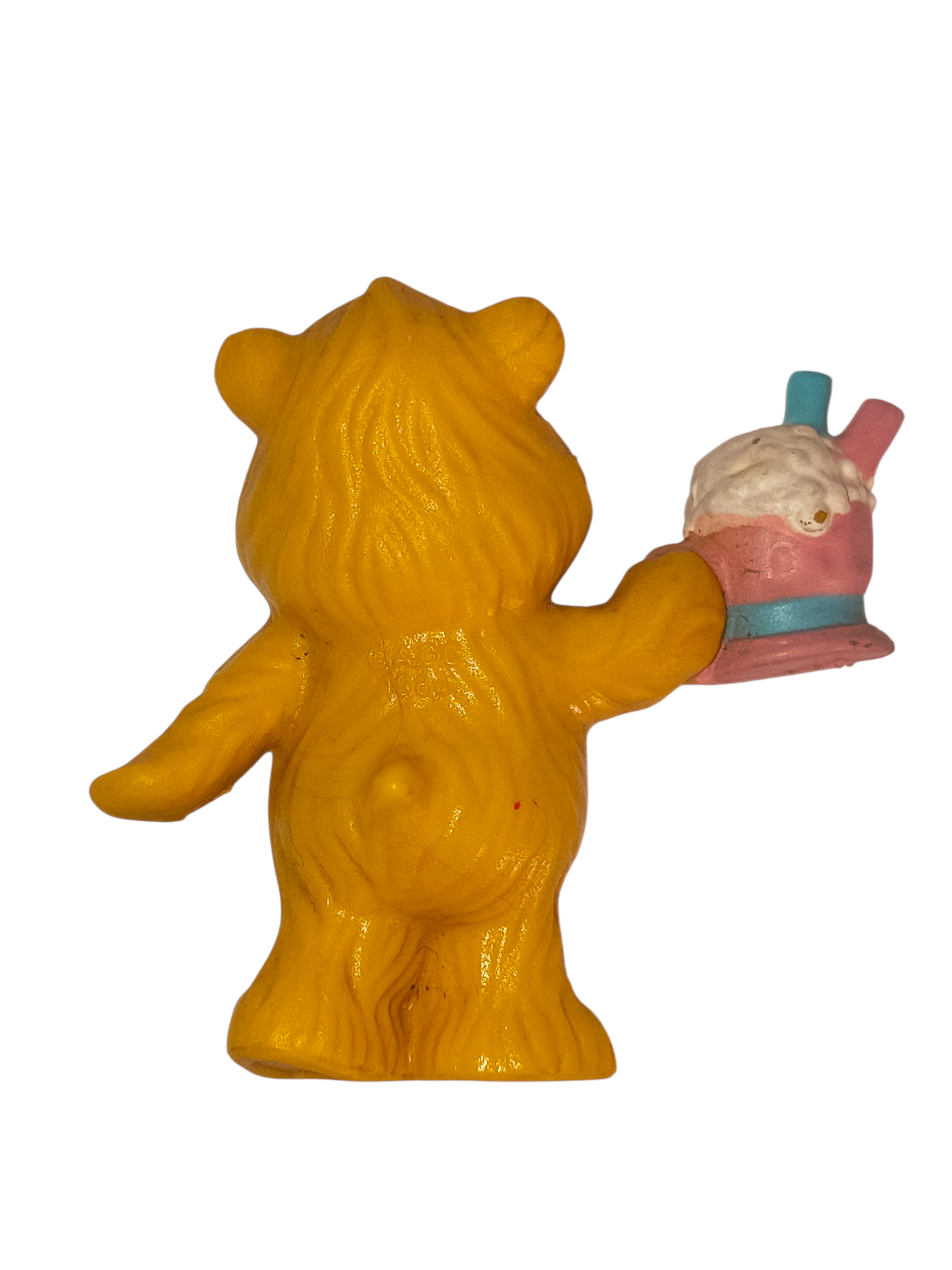 1983 AGC Care Bear Friend Friendship Bear with Soda PVC 2" Figurine image 2