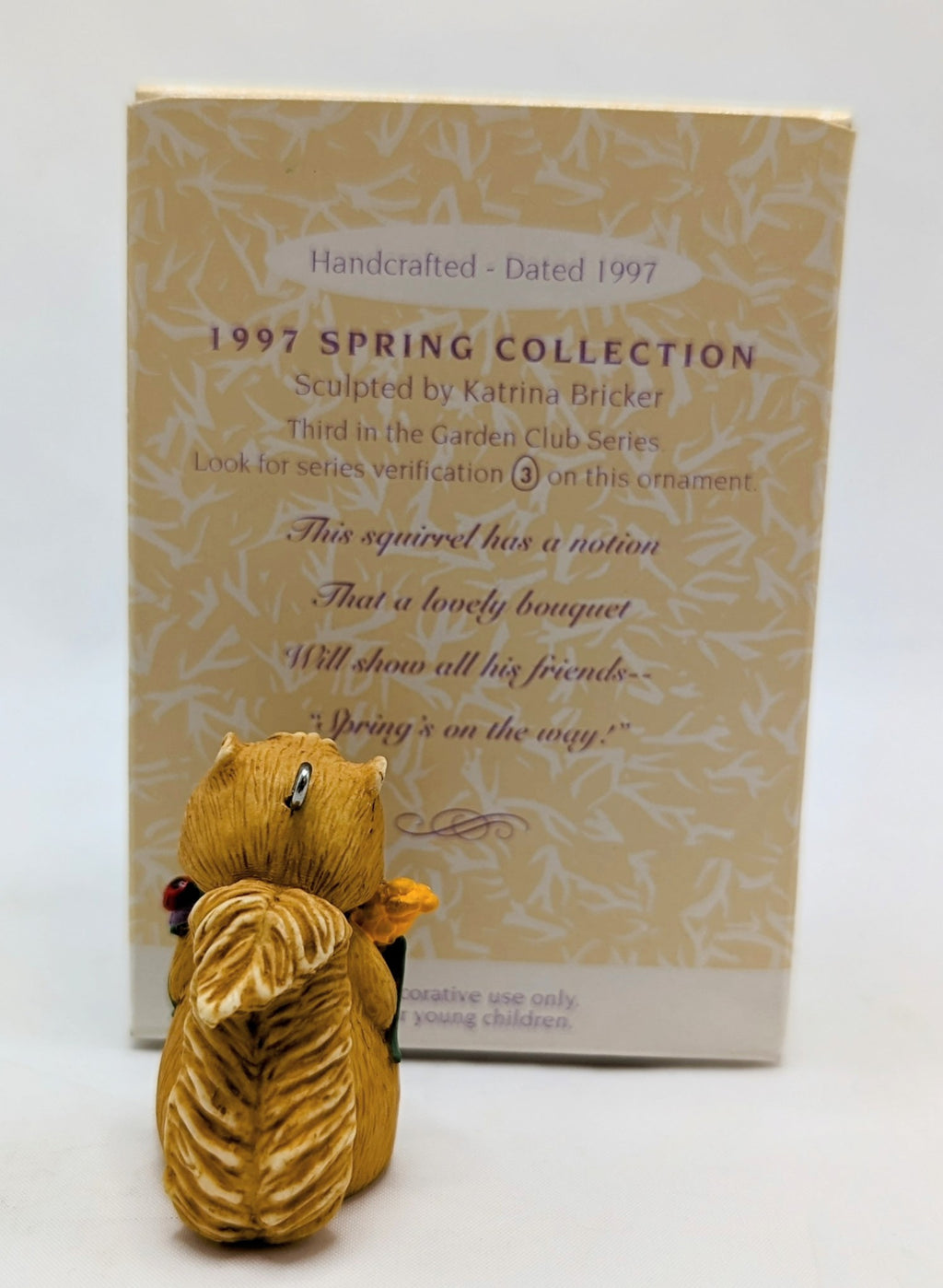 1997 Hallmark Keepsake Collector's Series Garden Club Ornament image 2