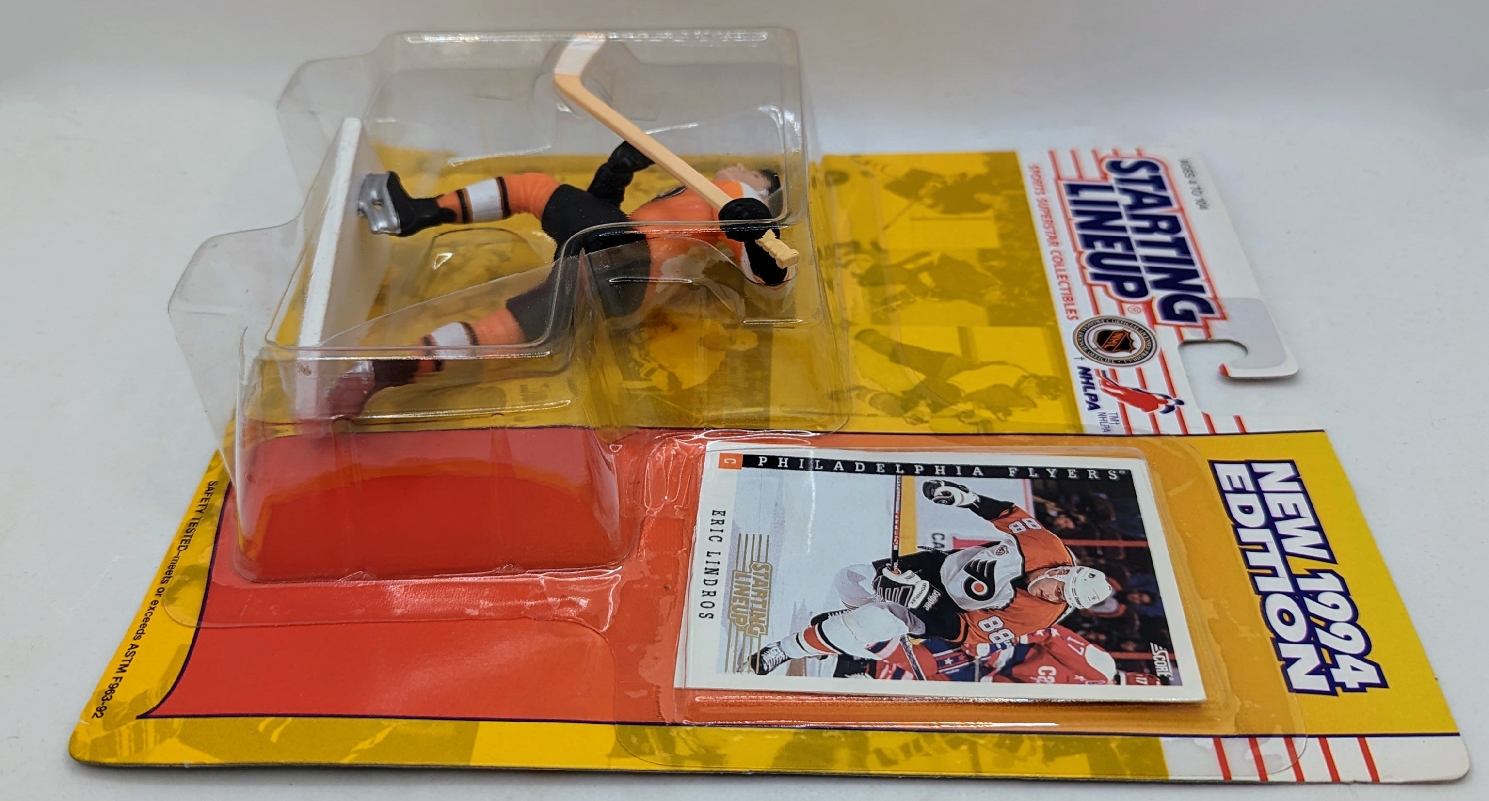 1994 Kenner Starting Lineup Eric Lindros Philadelphia Flyers Hockey NHL Figure image 3