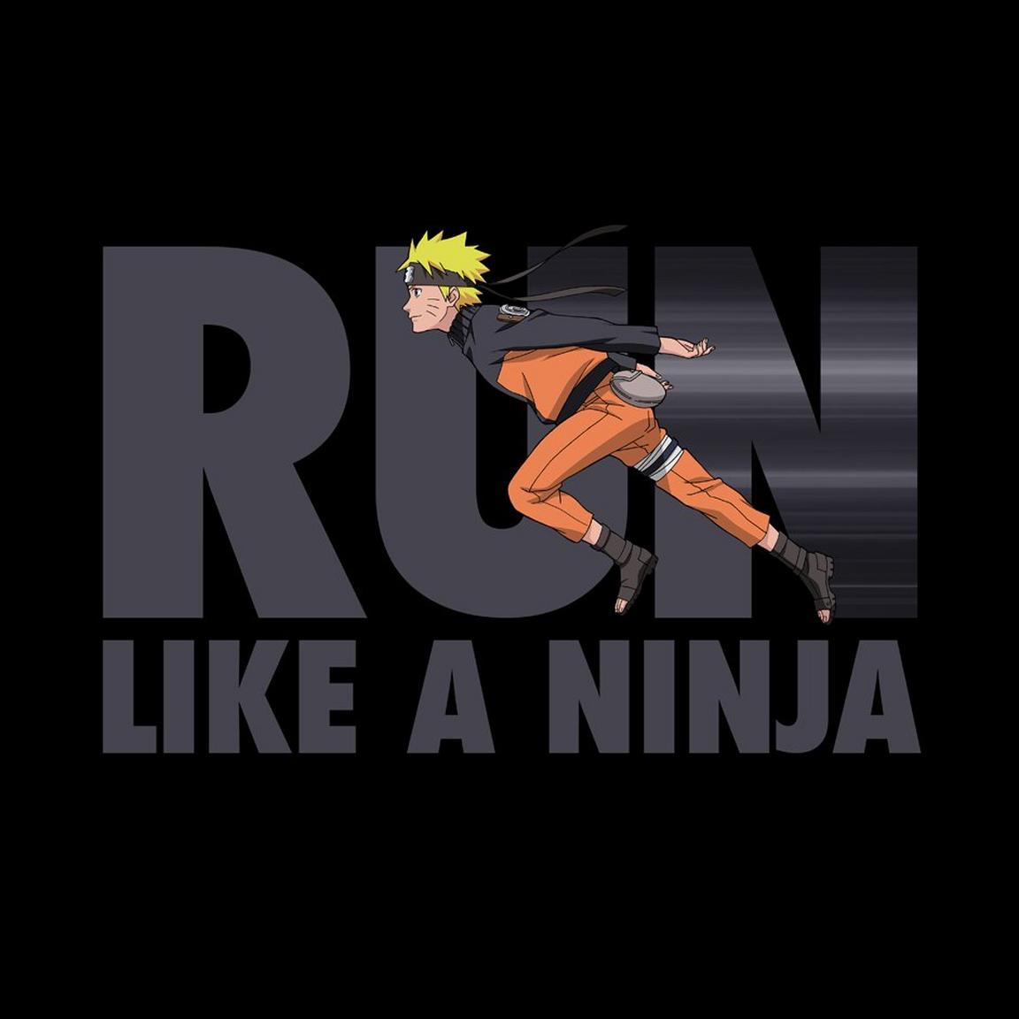 Naruto Shippuden Run Like a Ninja T-Shirt - Large image 2