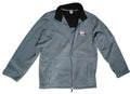 Vintage Danbury Mint Boston Terriers Embroidered Zip Up Fleece Jacket Size Large