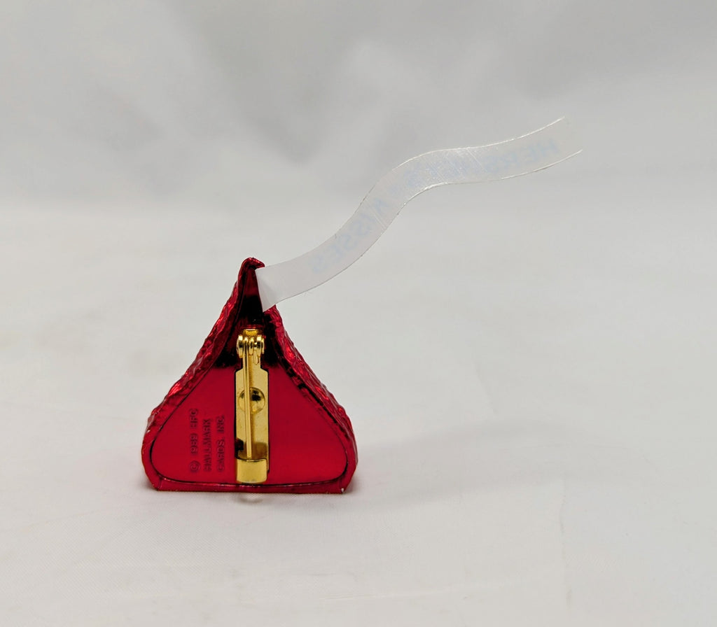 1989 Hallmark Valentine's Hershey's Kiss Lapel Pin Brooch image 2