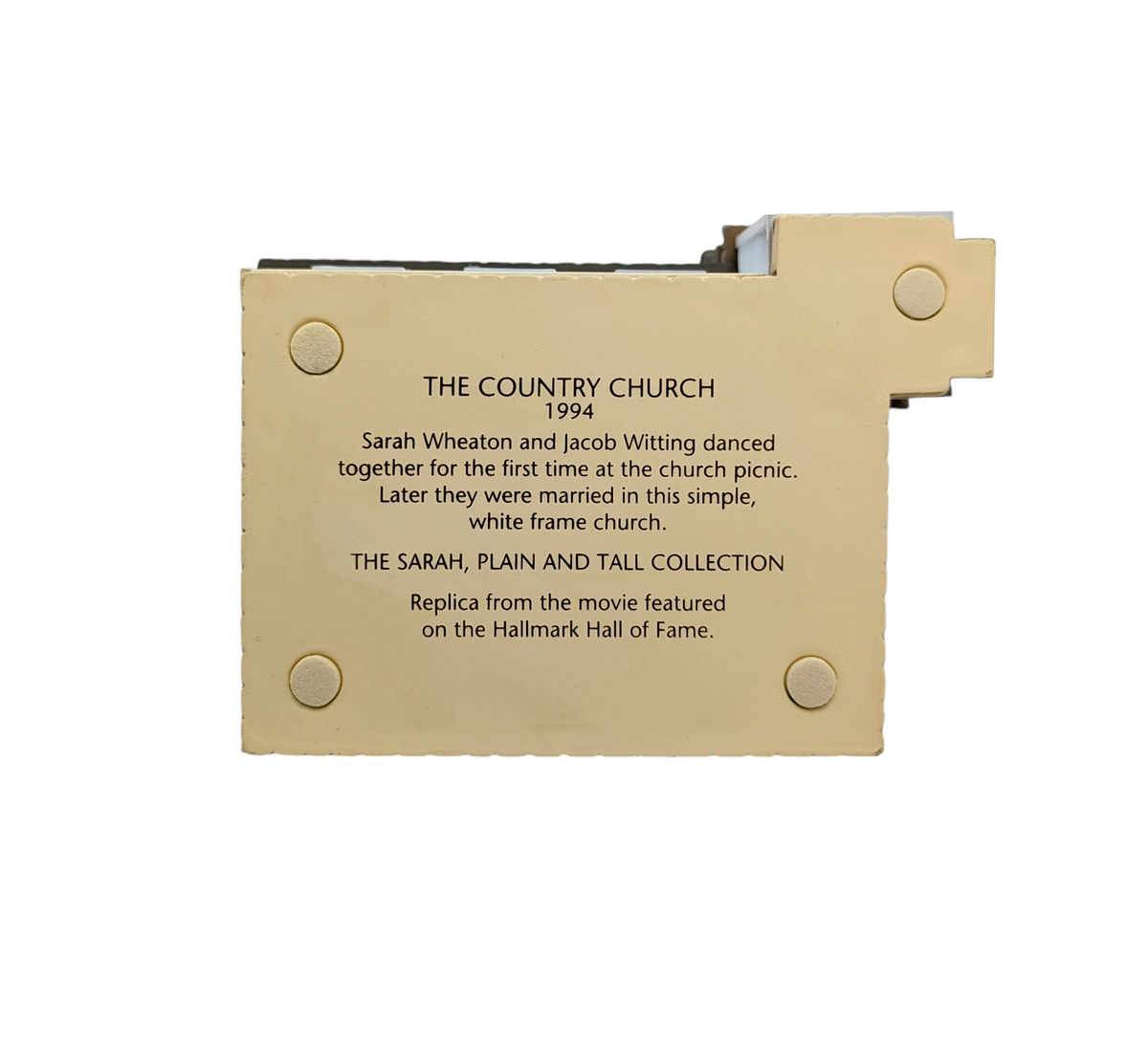 1994 Hallmark The Sarah Plain & Tall Collection The Country Church image 5