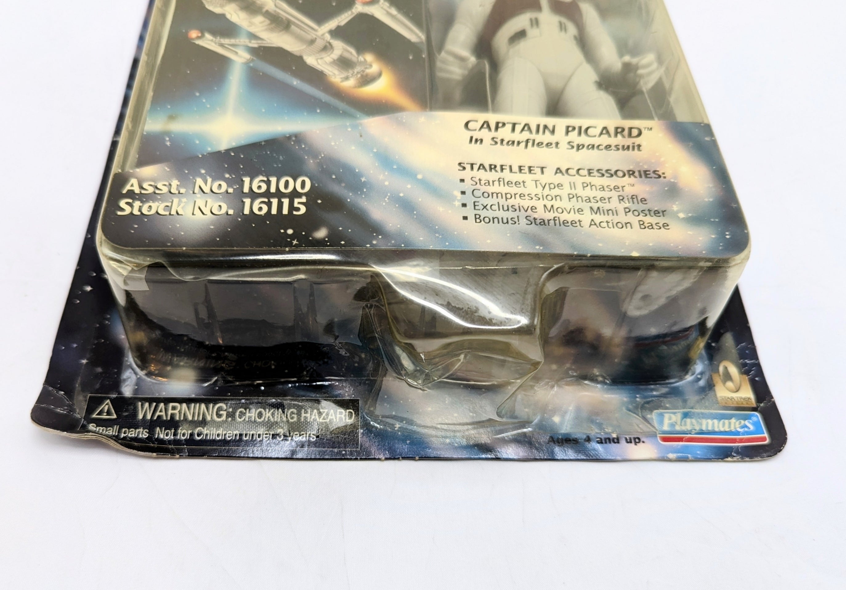 1996 Playmates Star Trek First Contact Captain Picard Figure image 4