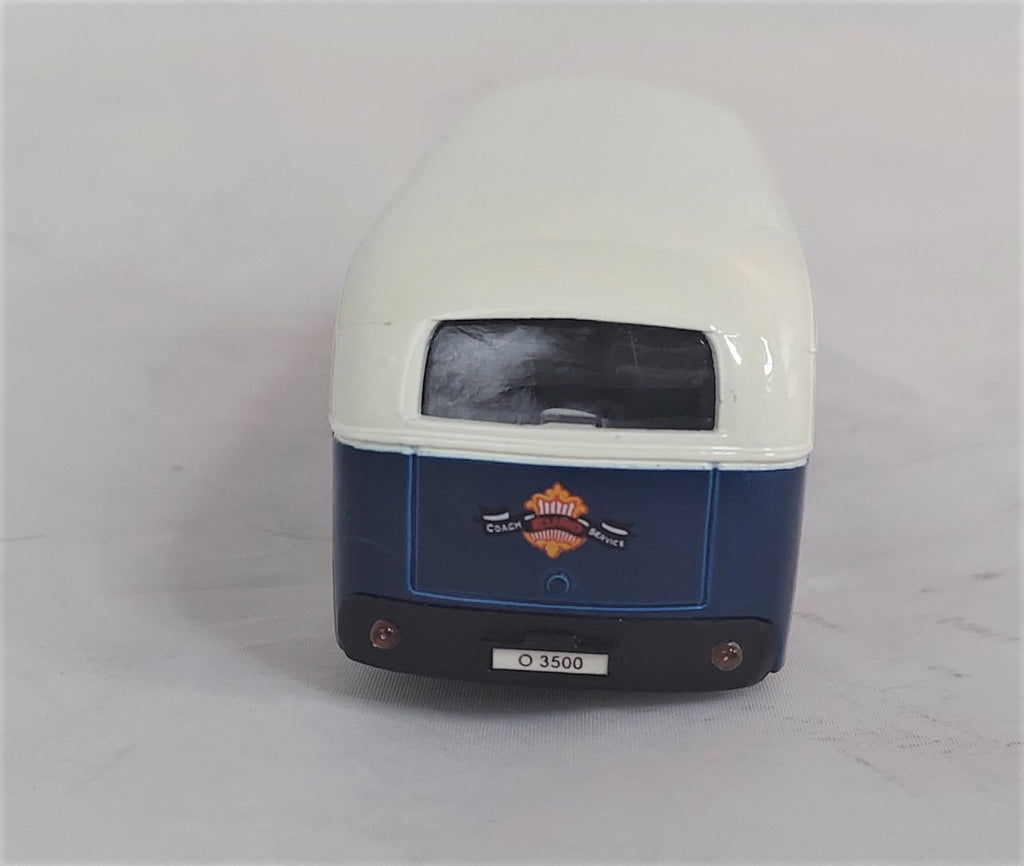 Sunnyside 1950-1955 Blue Mercedes Benz Omnibus O 3500 Euro Coach Service Bus image 4