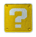 Nintendo Super Mario - Mystery Block Embroidered Iron On 2.5" Patch