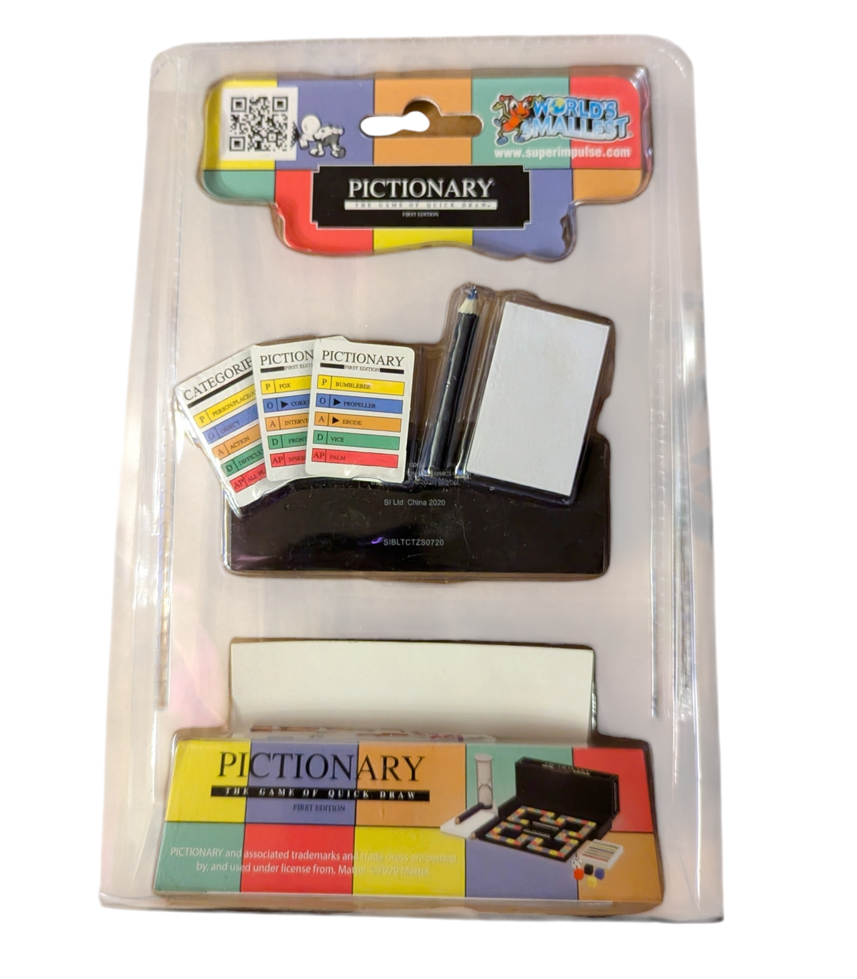 2020 Super Impulse World's Smallest Pictionary Mini Game image 2