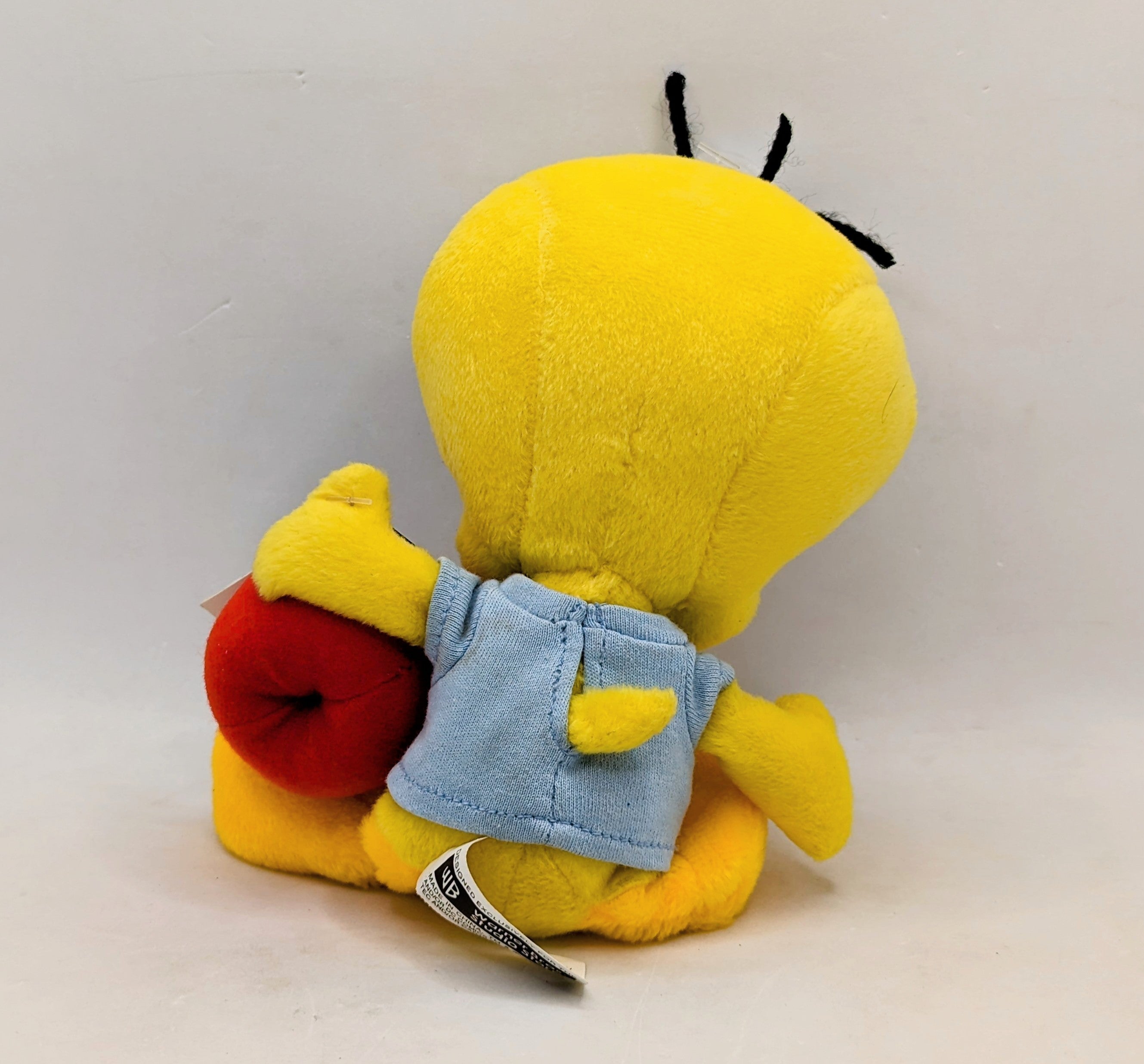 2001 Looney Tunes #1 Teacher Tweety Bean Bag Plush 8" image 2