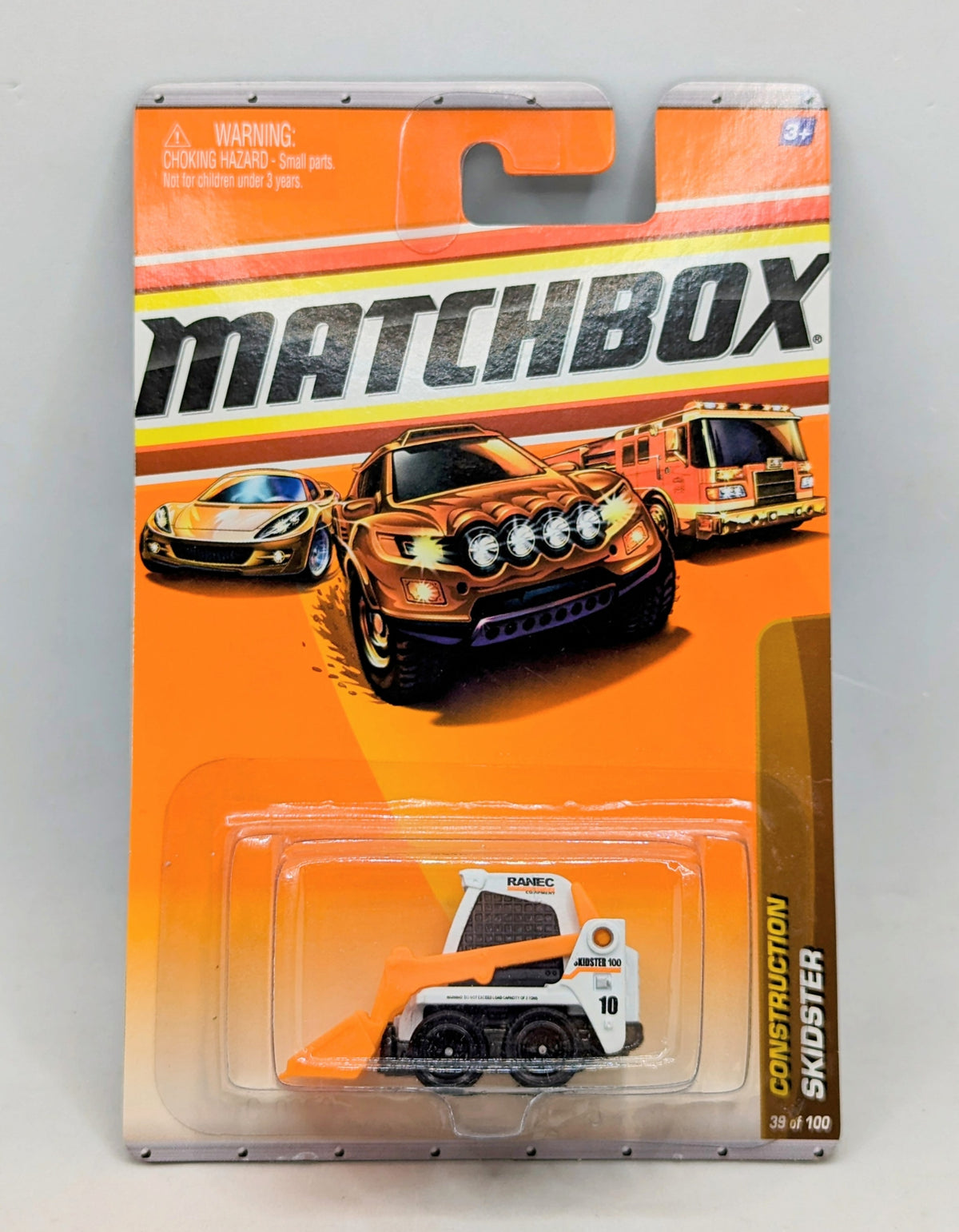 2009 Mattel Matchbox Construction Skidster Diecast 39 of 100